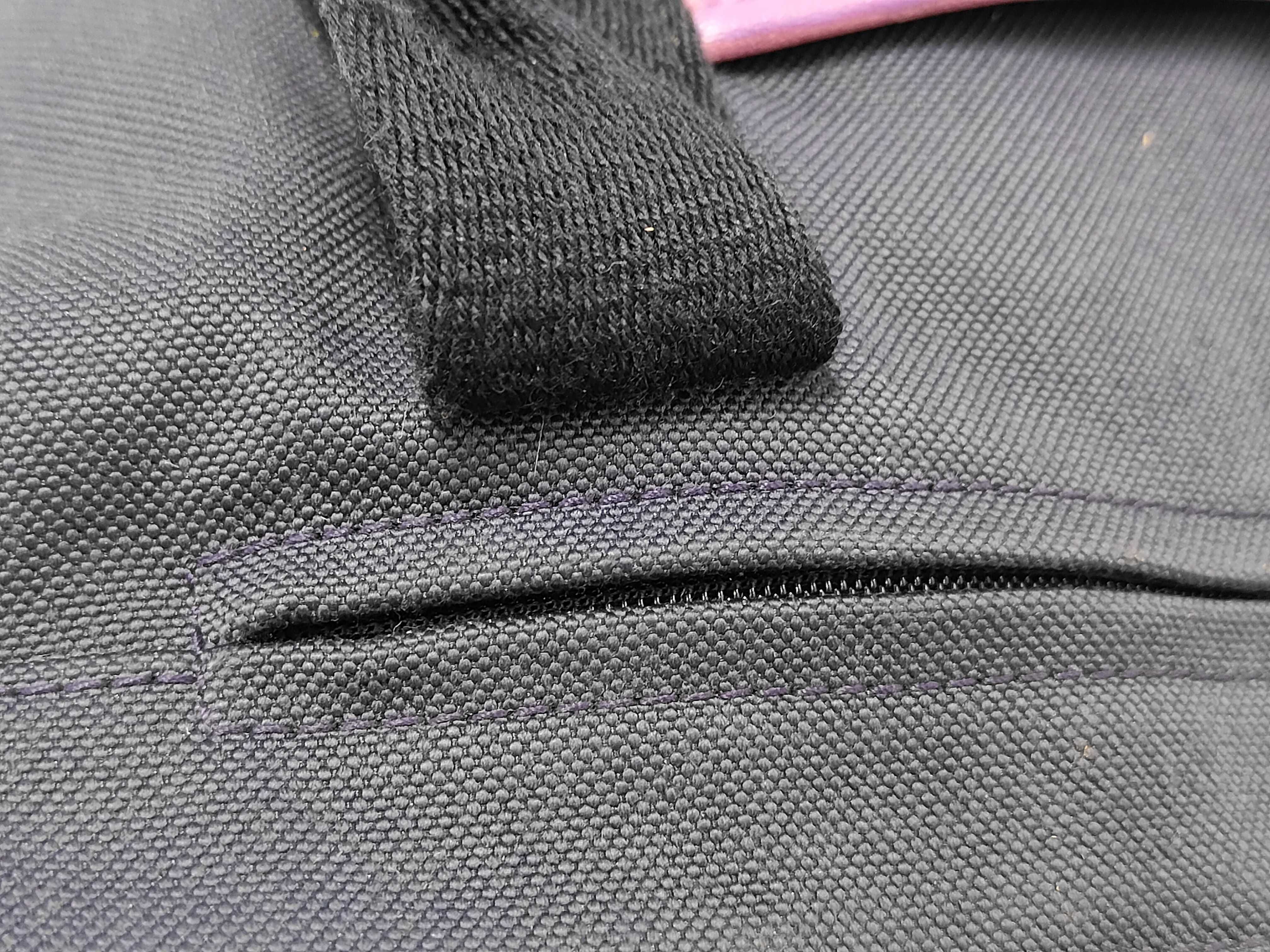 Canvas Handbag, Purple — view 7