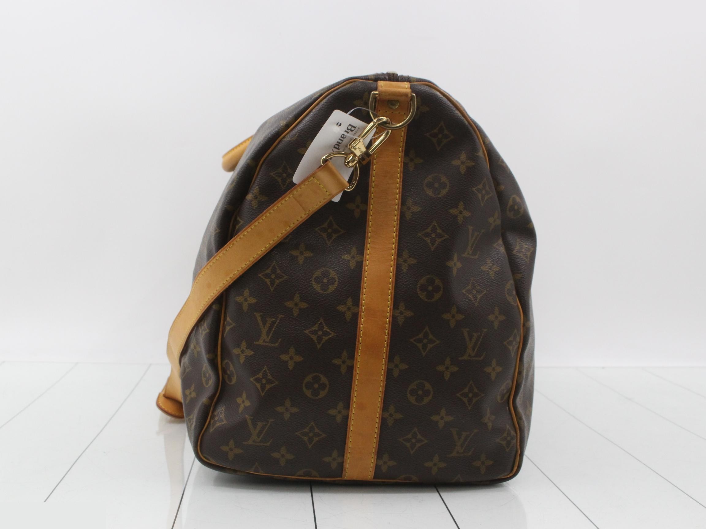 Keepall Bandoulière Monogram Boston Bag — view 3