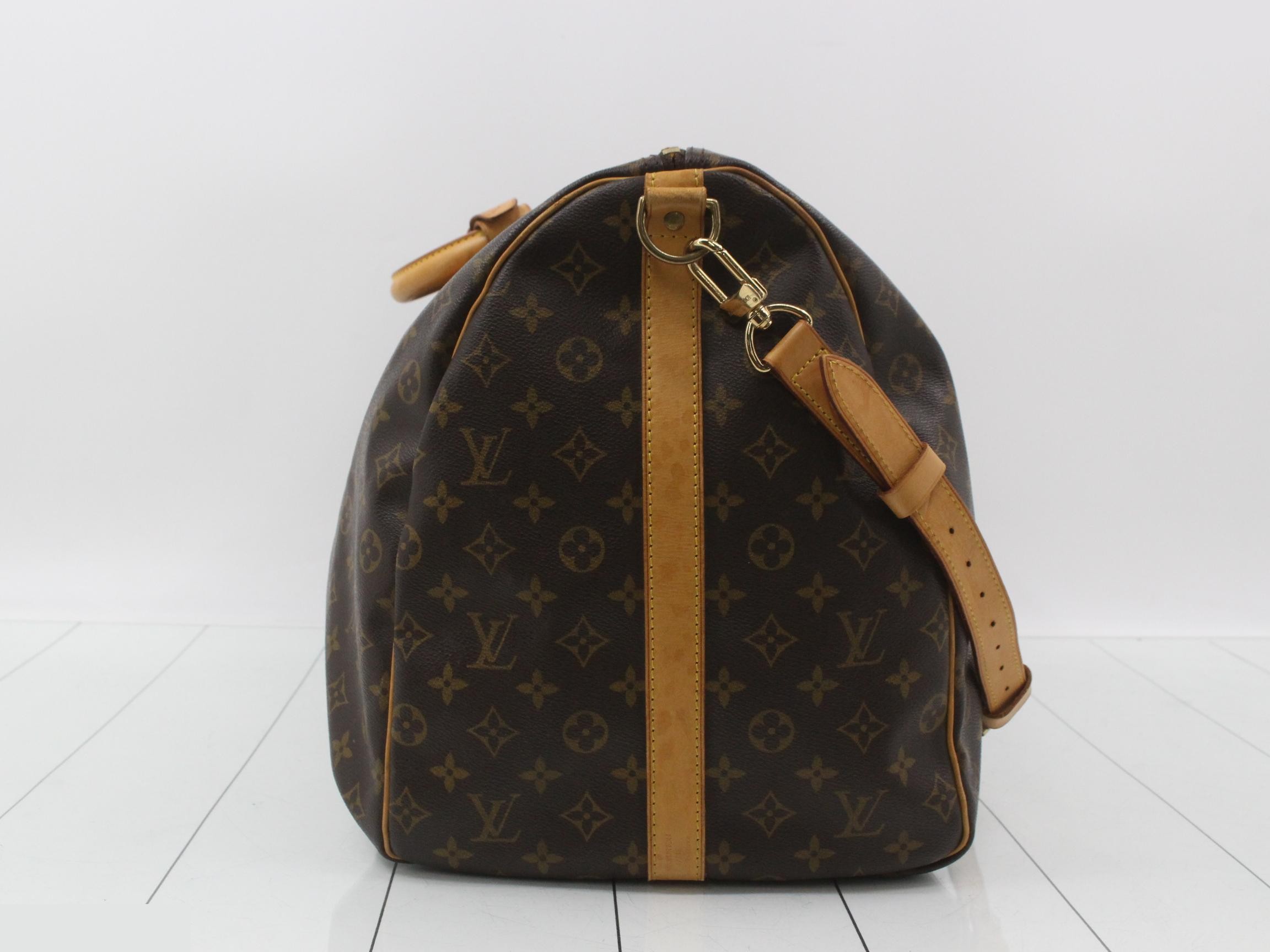 Keepall Bandoulière Monogram Boston Bag — view 4