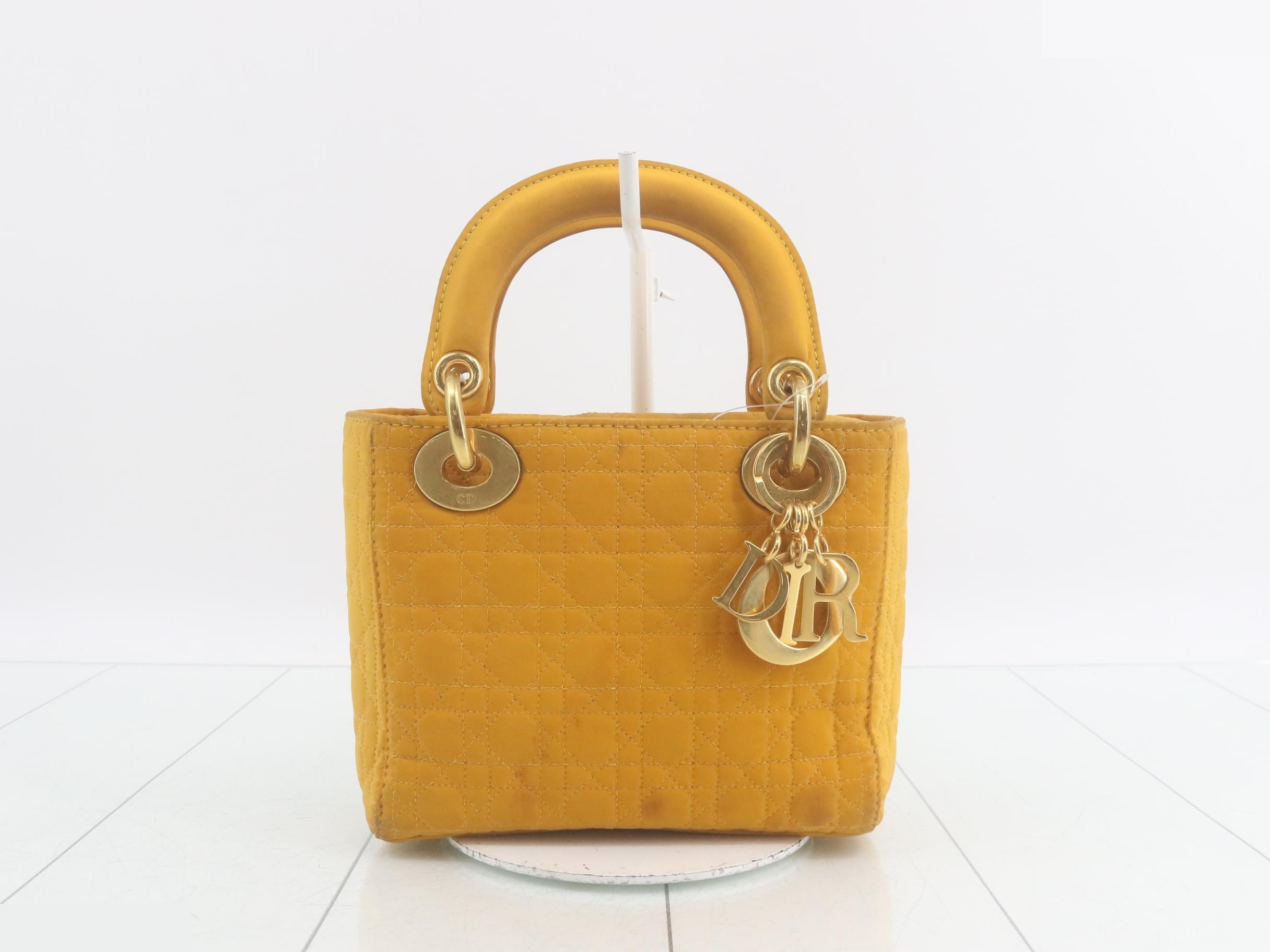 Lady Dior Cannage Nylon Medium