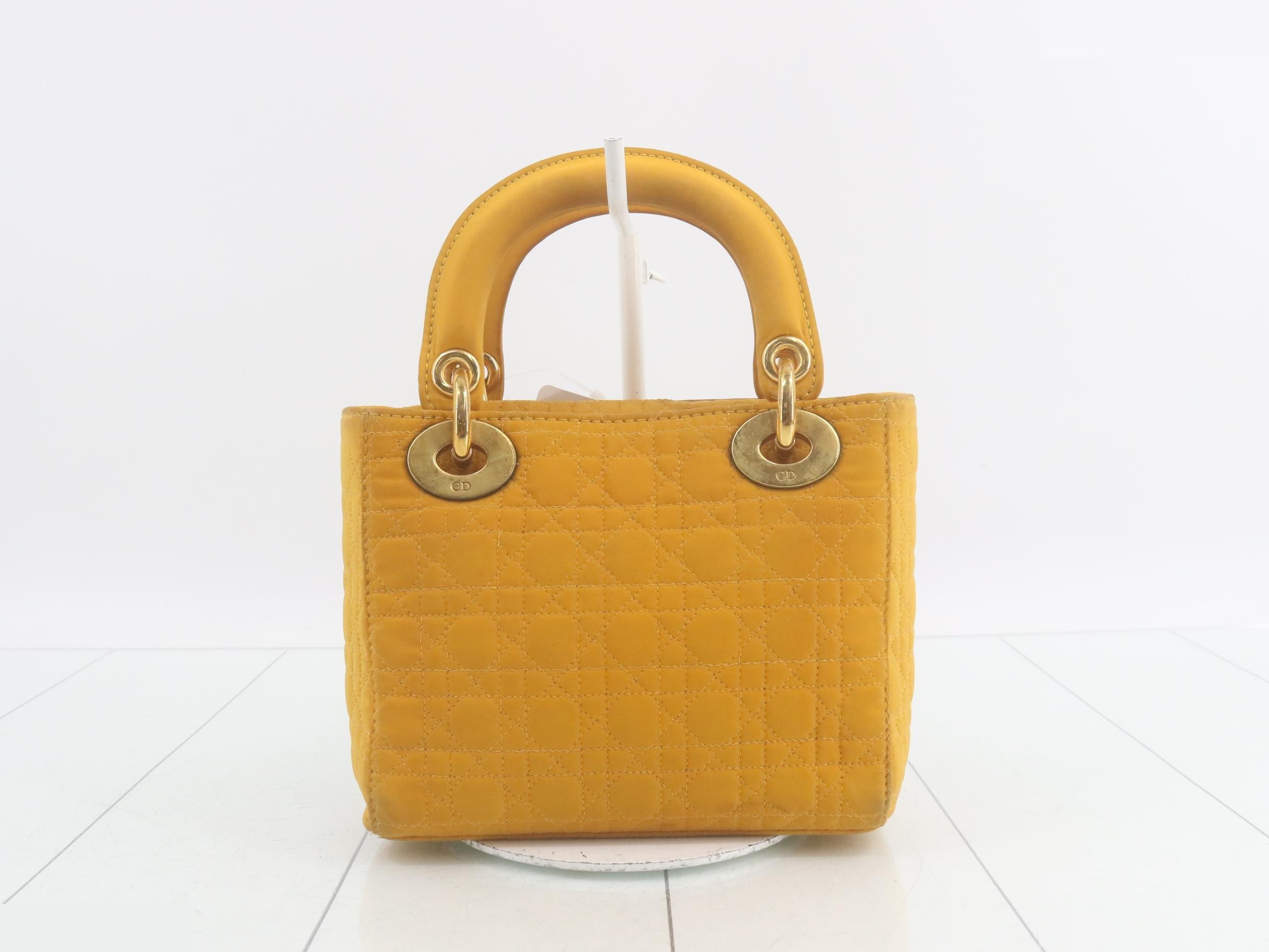Lady Dior Cannage Nylon Medium — view 2