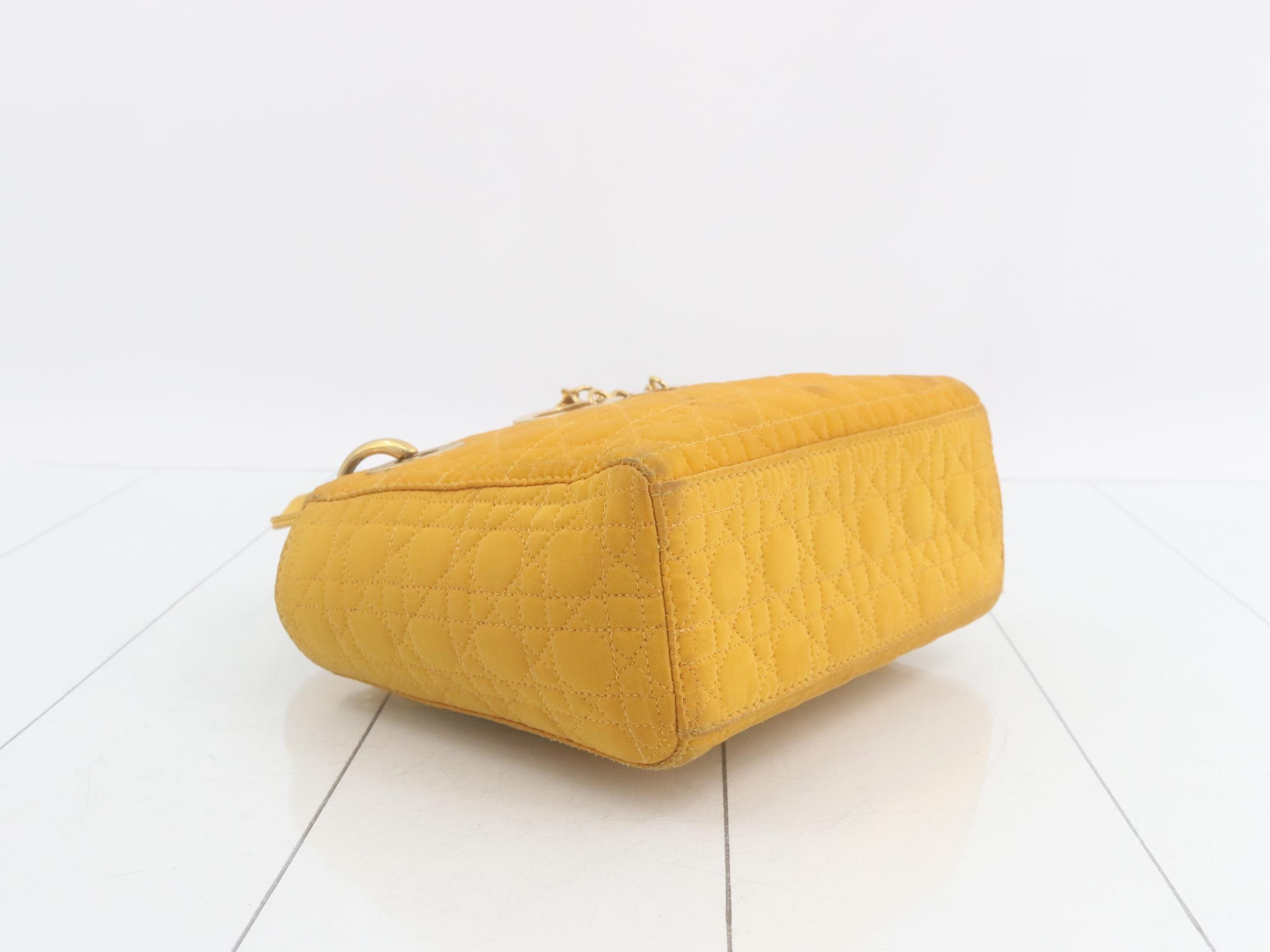 Lady Dior Cannage Nylon Medium — view 5