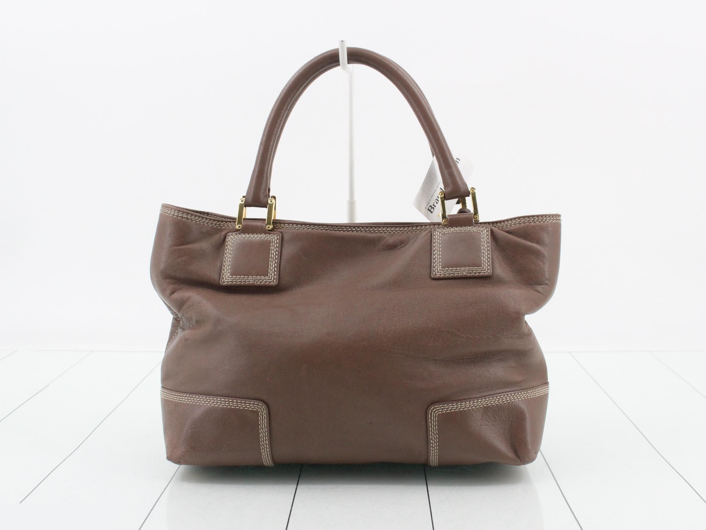 Other lines: Bags & Handbags / Anagram Nappa Leather Greige — view 2