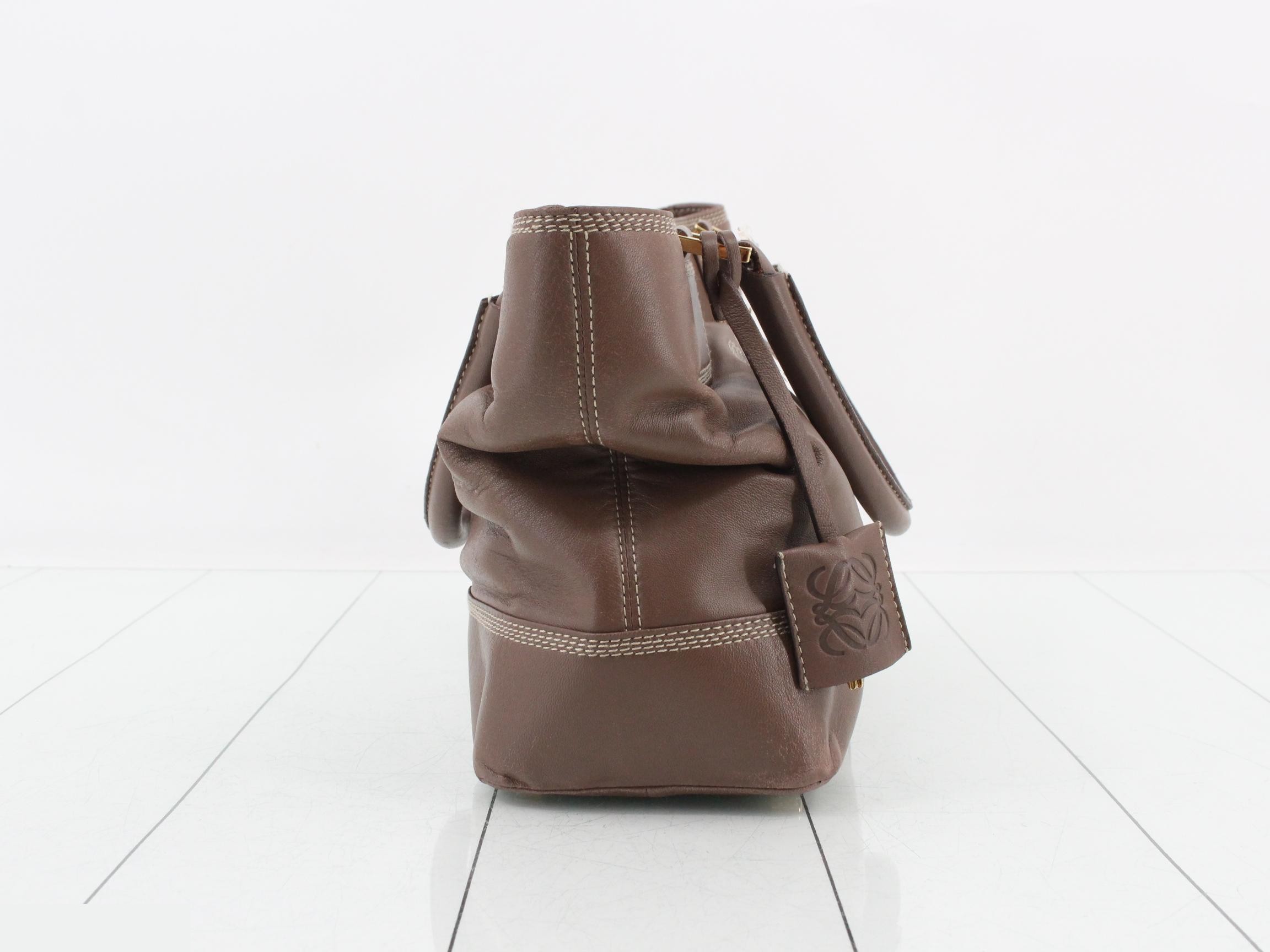Other lines: Bags & Handbags / Anagram Nappa Leather Greige — view 4