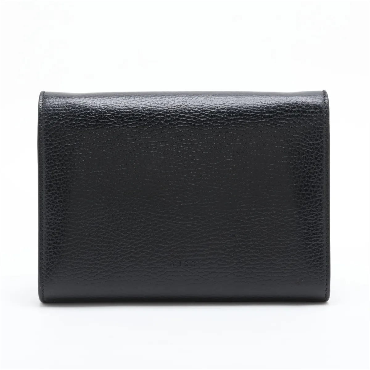 Dionysus Leather Chain Wallet, Black, 401231 — view 2