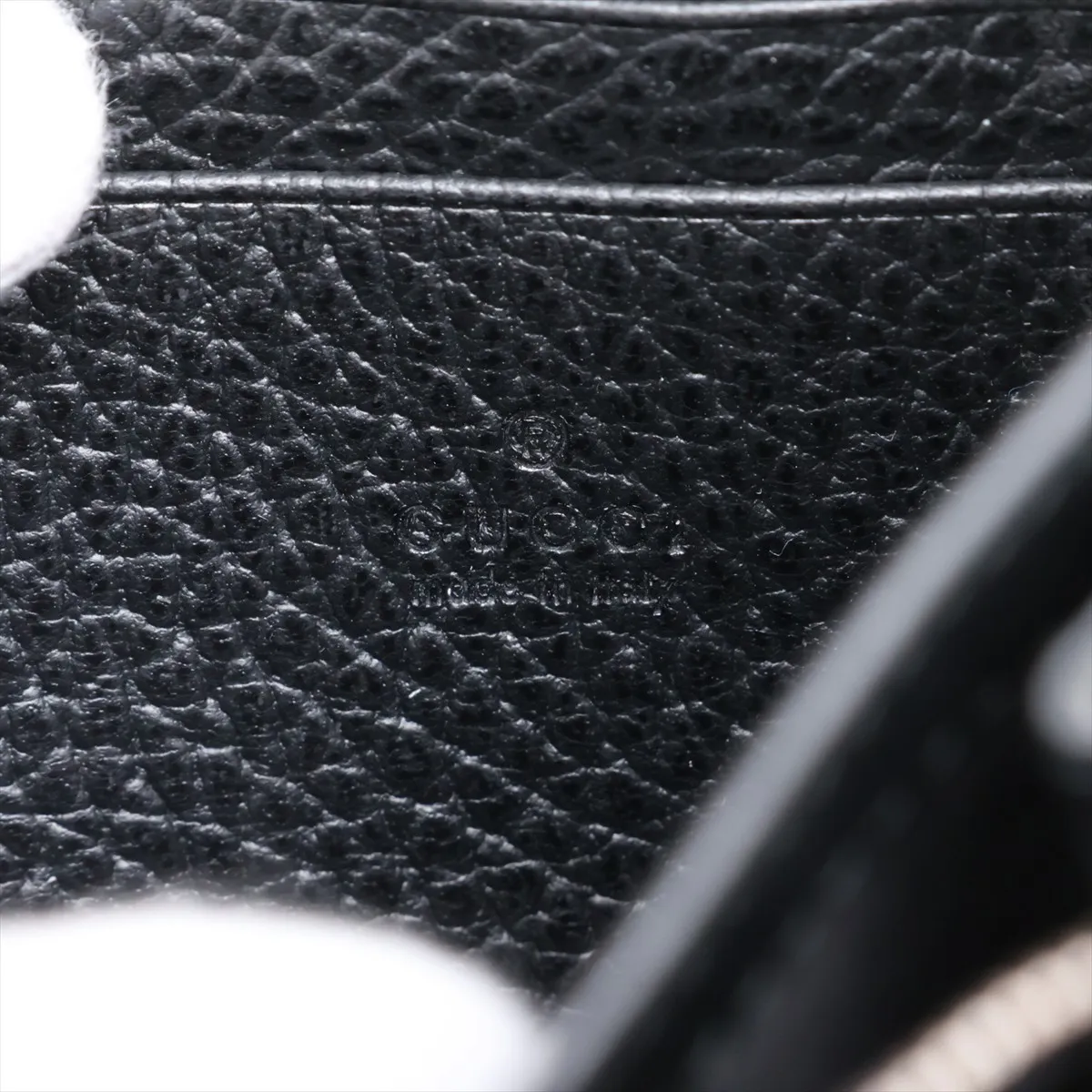 Dionysus Leather Chain Wallet, Black, 401231 — view 12