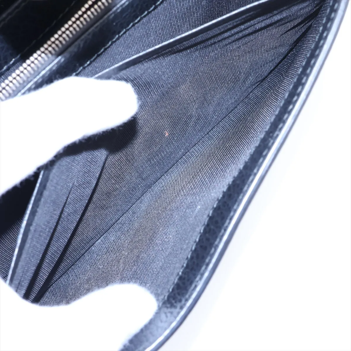Dionysus Leather Chain Wallet, Black, 401231 — view 10