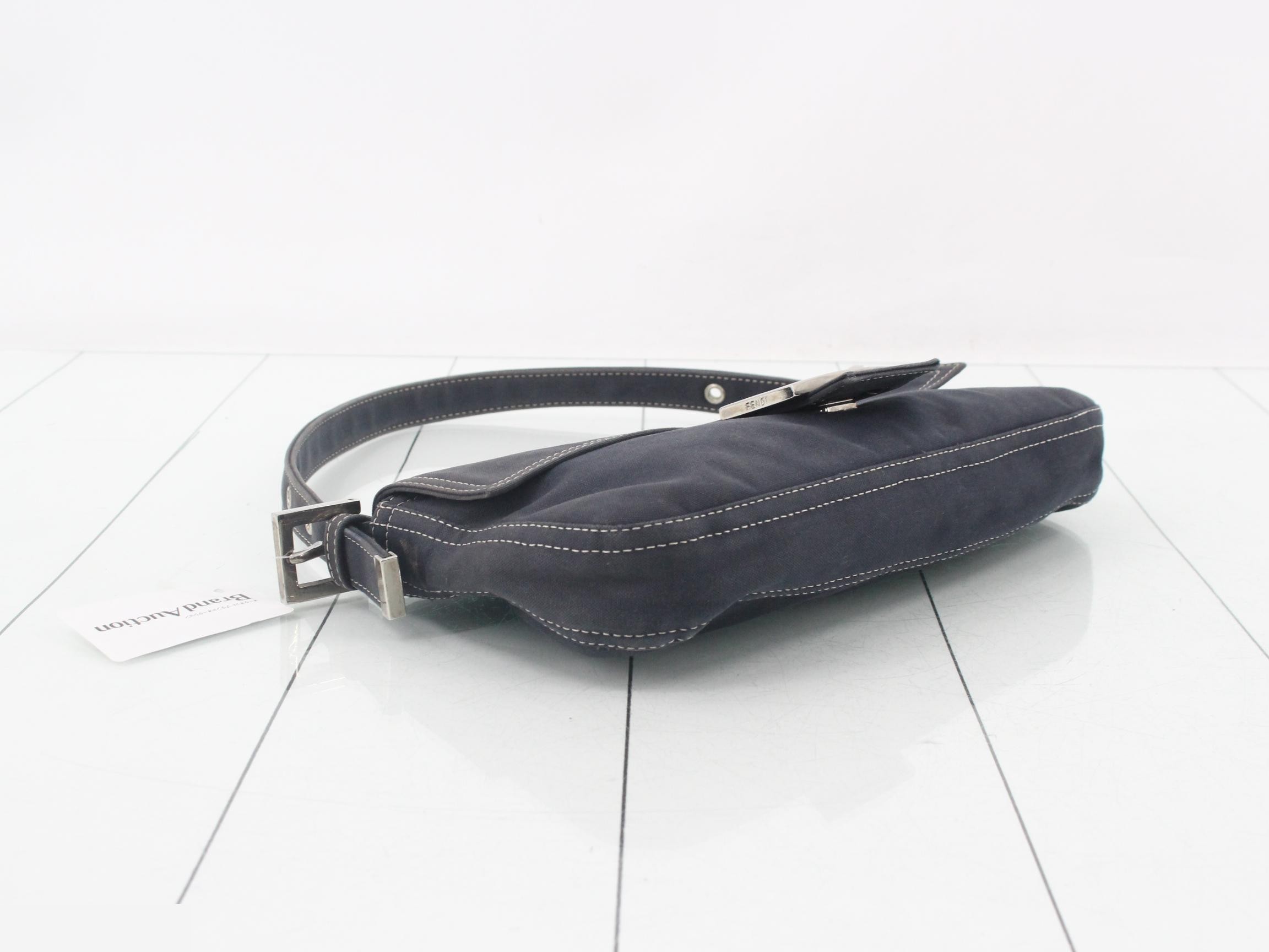 Mamma Baguette Denim Marble One-Handle Mini Bag — view 5