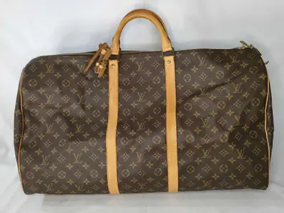 Monogram Louis Vuitton Keepall 60 Boston Bag