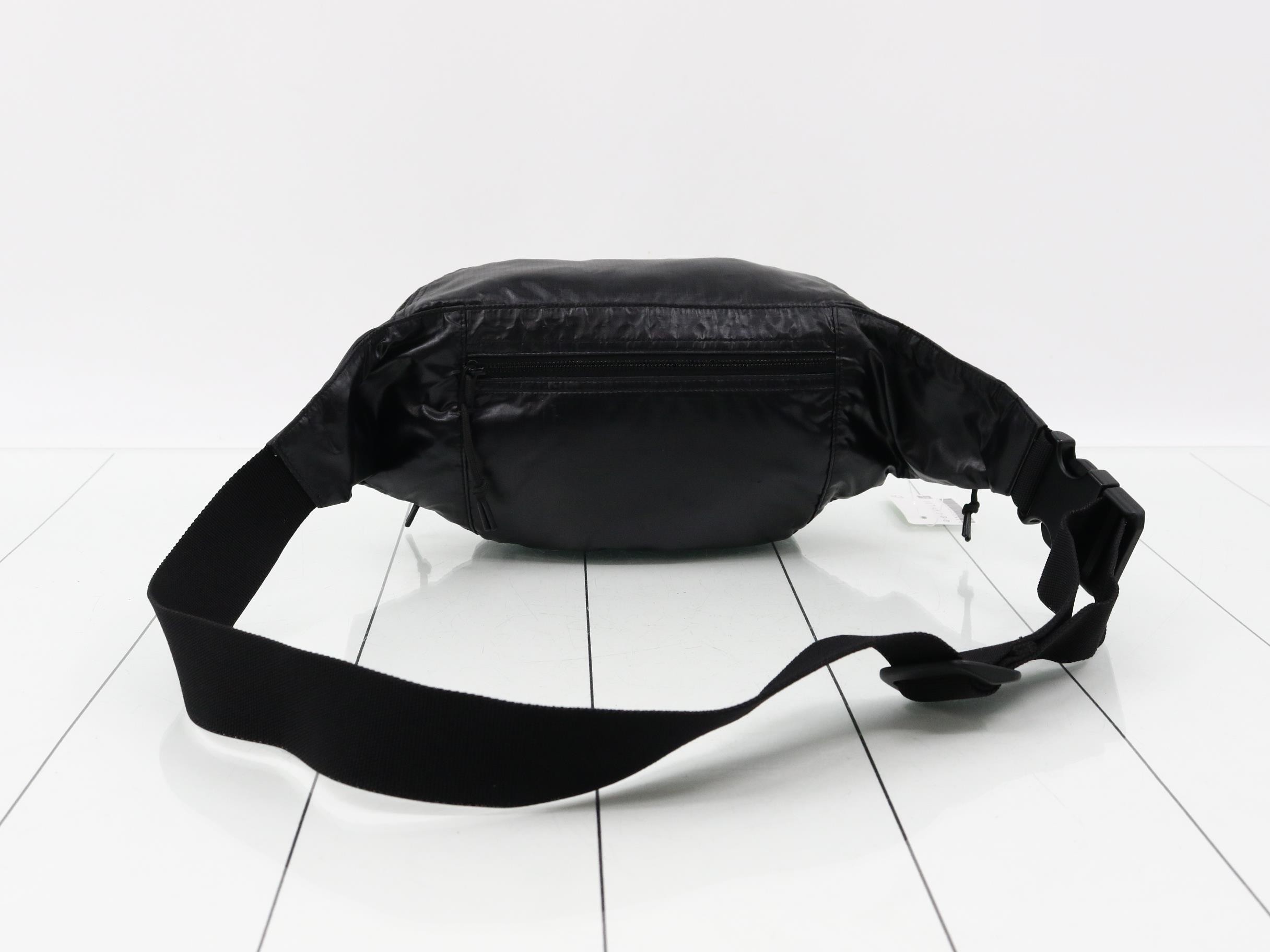 Nux Nylon Body Bag/Waist Bag, Black — view 2