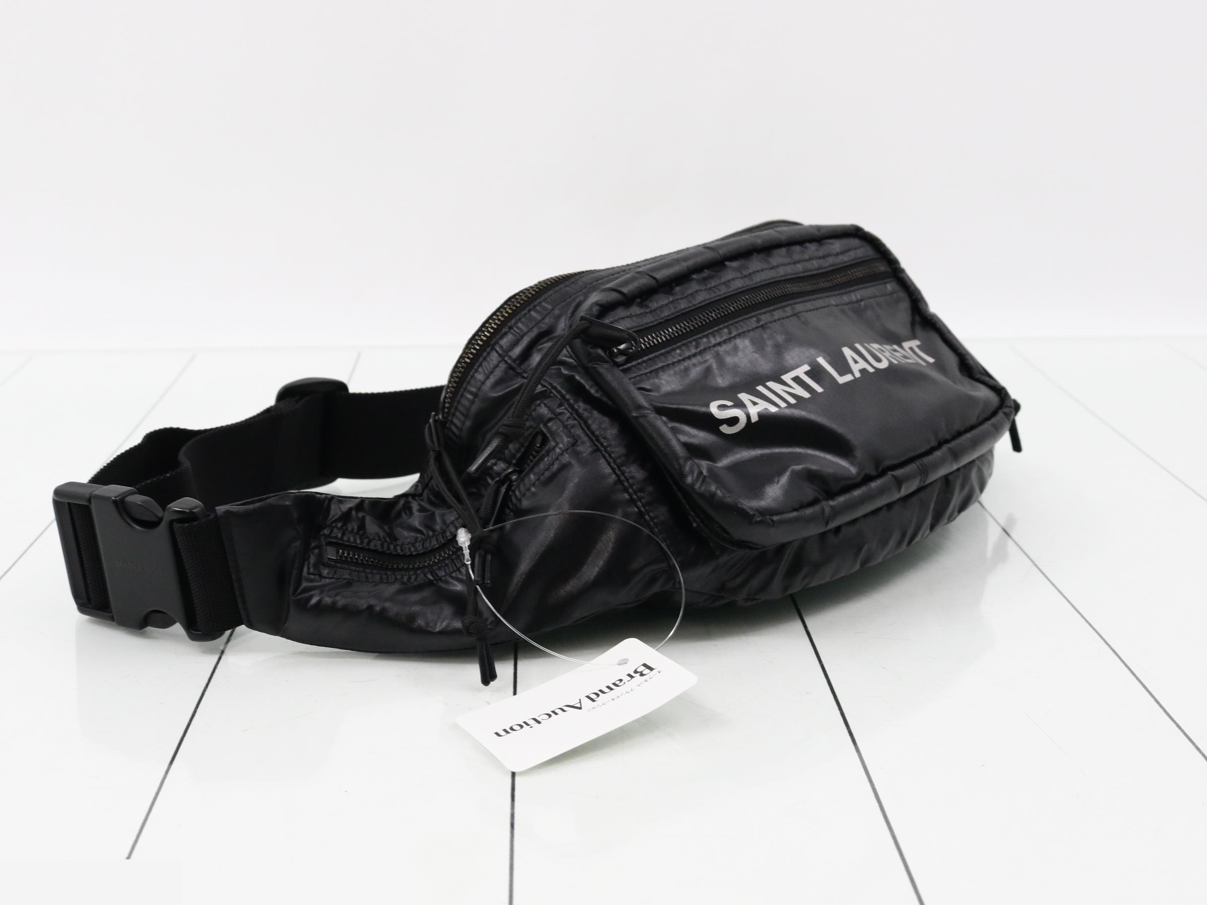 Nux Nylon Body Bag/Waist Bag, Black — view 5