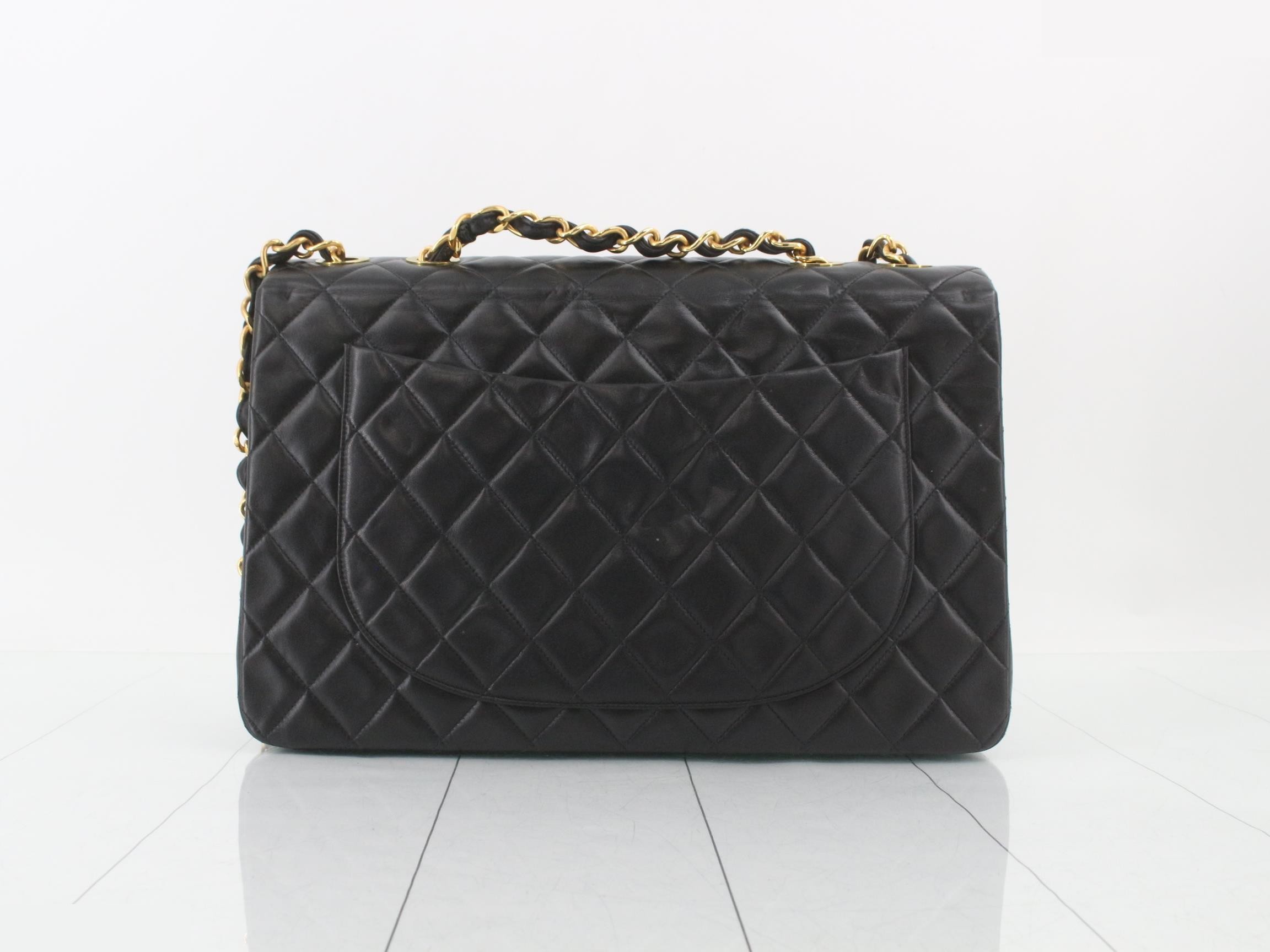 Large Matelassé Chain Shoulder Bag — view 2