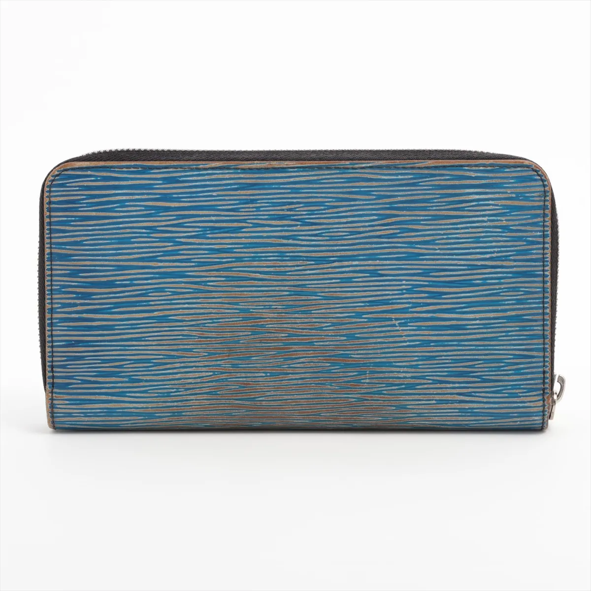 Epi Zippy Wallet M61862 MI0166 Blue Round Zip Wallet — view 2