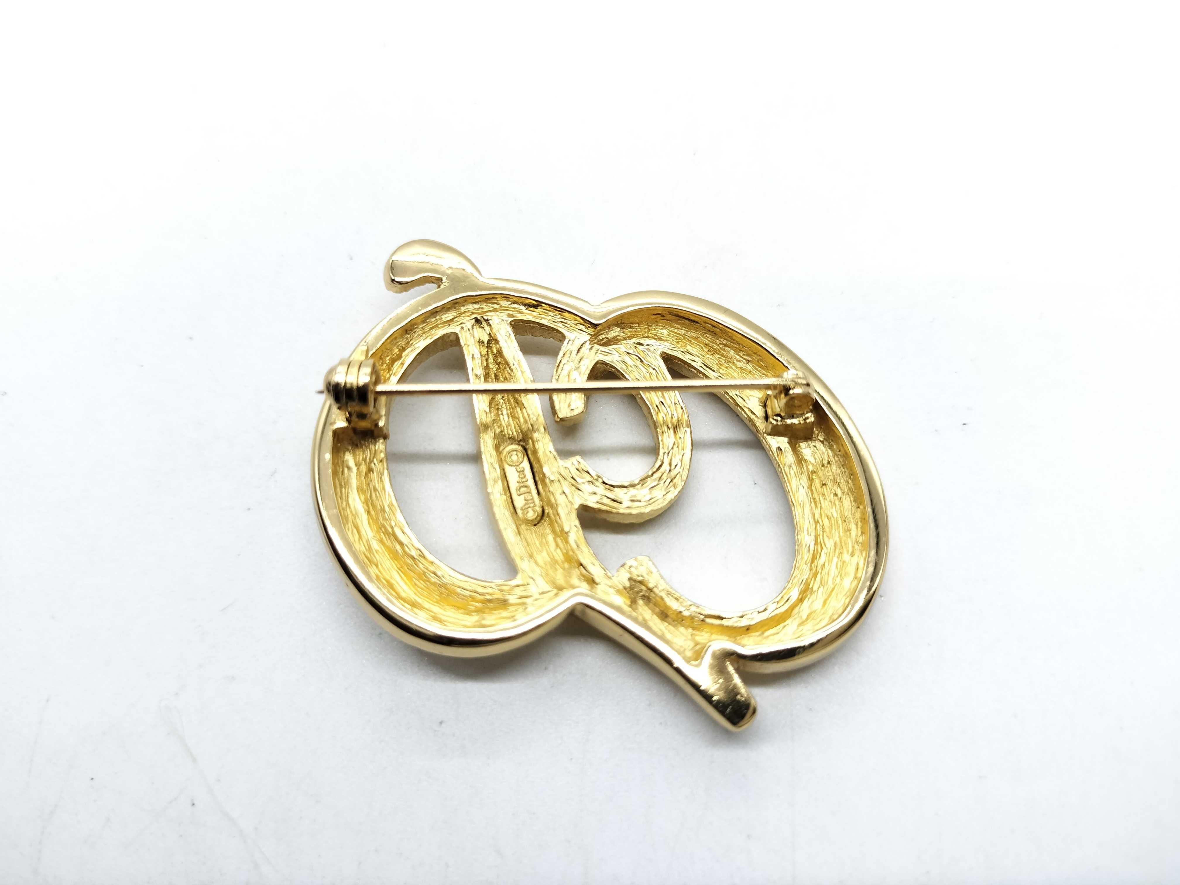 CD Brooch, Gold Color Brooch — view 2