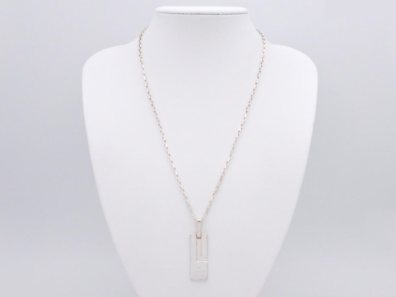925 sterling silver plate, 16.1g, chain approximately 48cm — view 3
