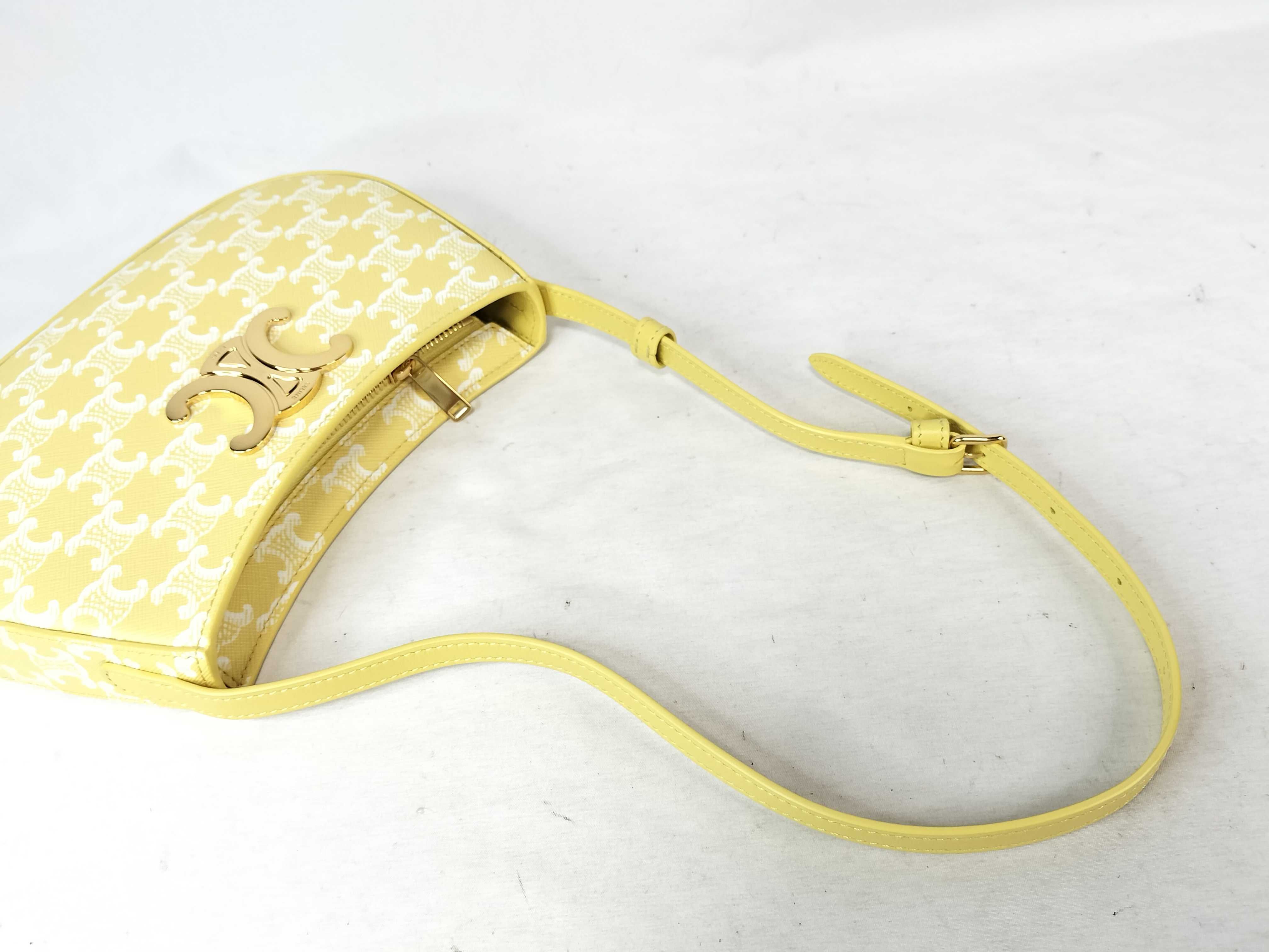 Tilly Yellow Shoulder Bag (Unused) — view 3