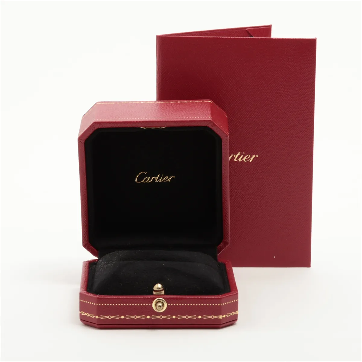 Maillon Panthère Half Diamond Ring, 750 (WG), 4.1g, Size 52, NHT340, CRB4221052 — view 5