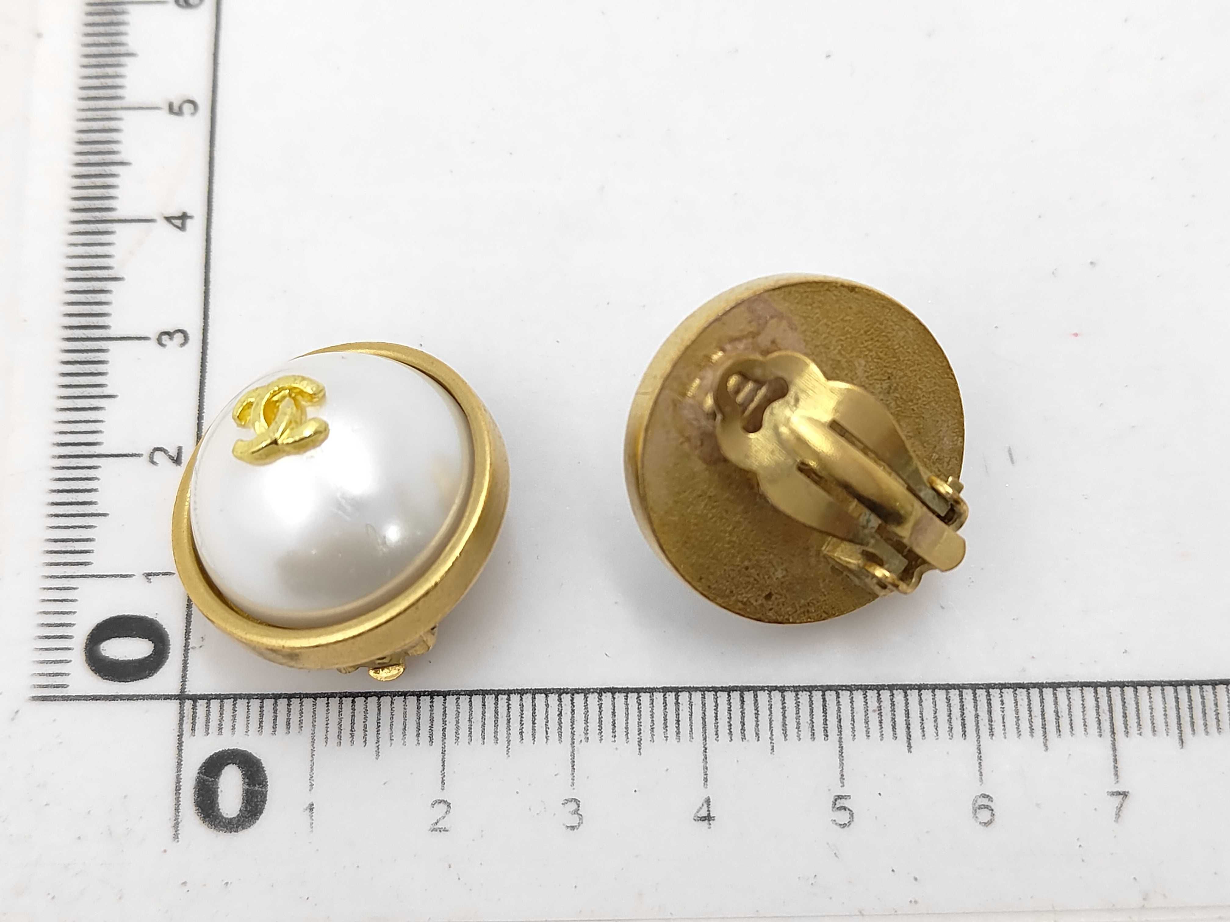 Pearl Coco Mark Earrings — view 6