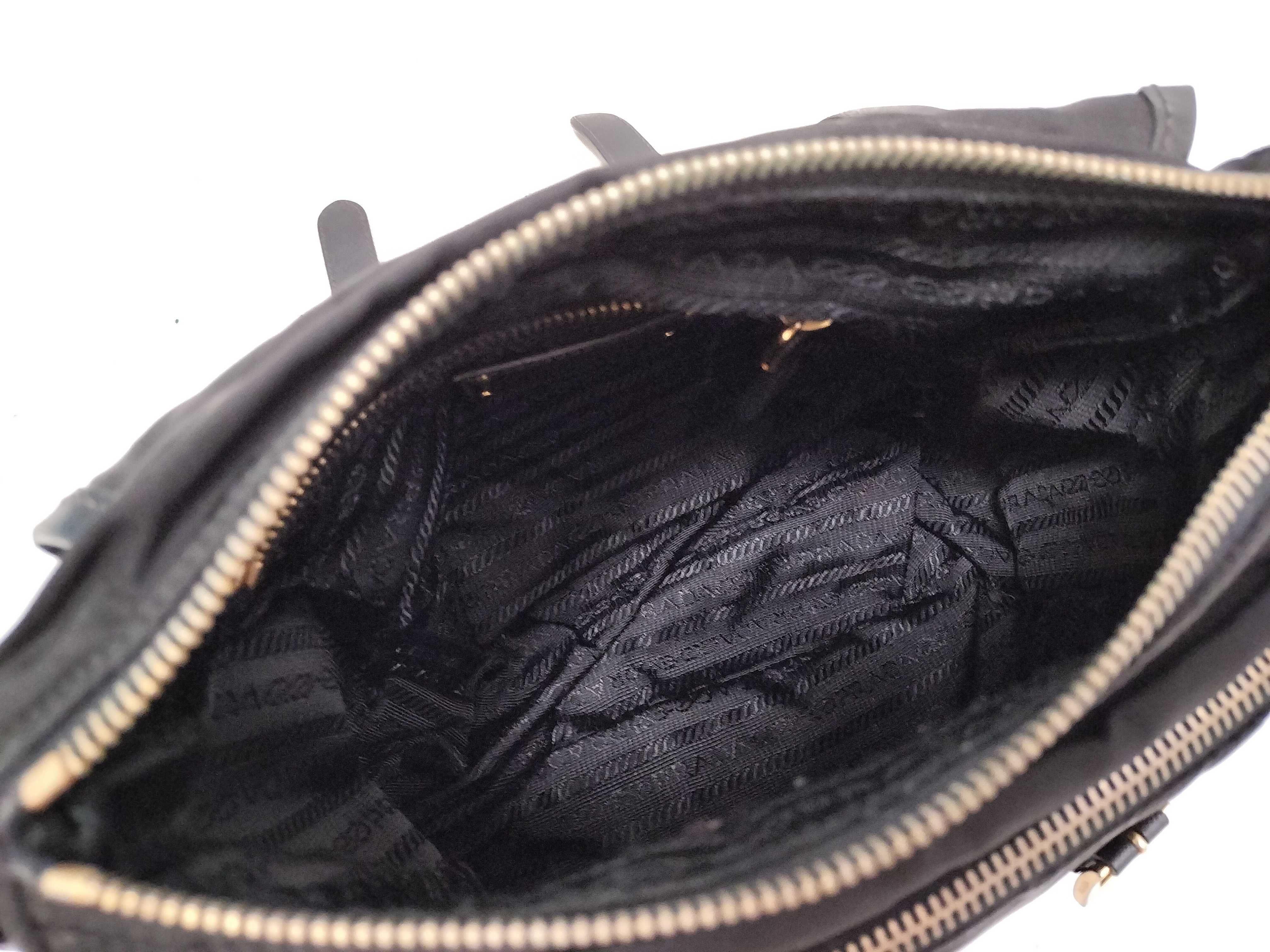 Messenger Bag Logo Black Shoulder Bag — view 11