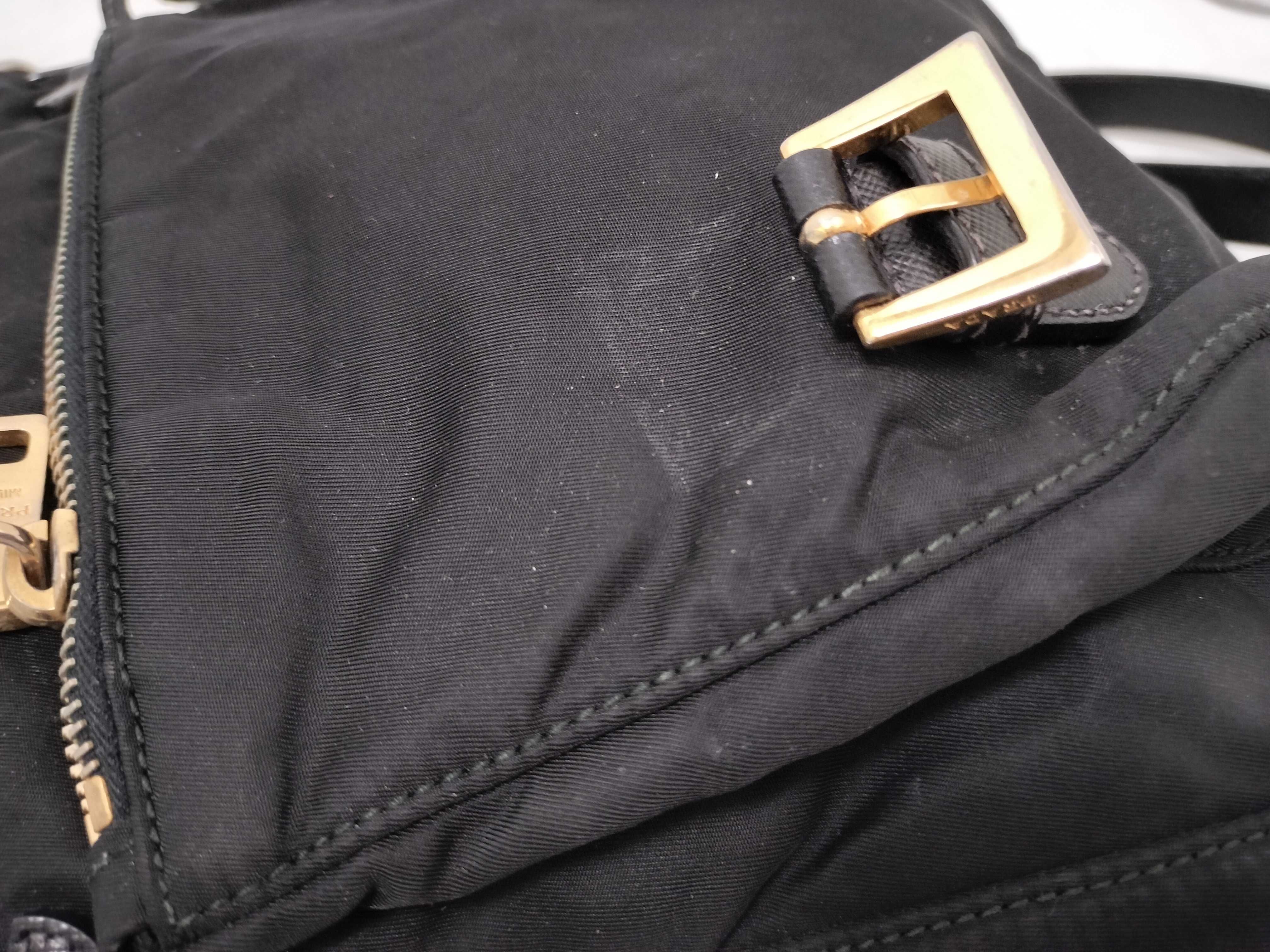 Messenger Bag Logo Black Shoulder Bag — view 14