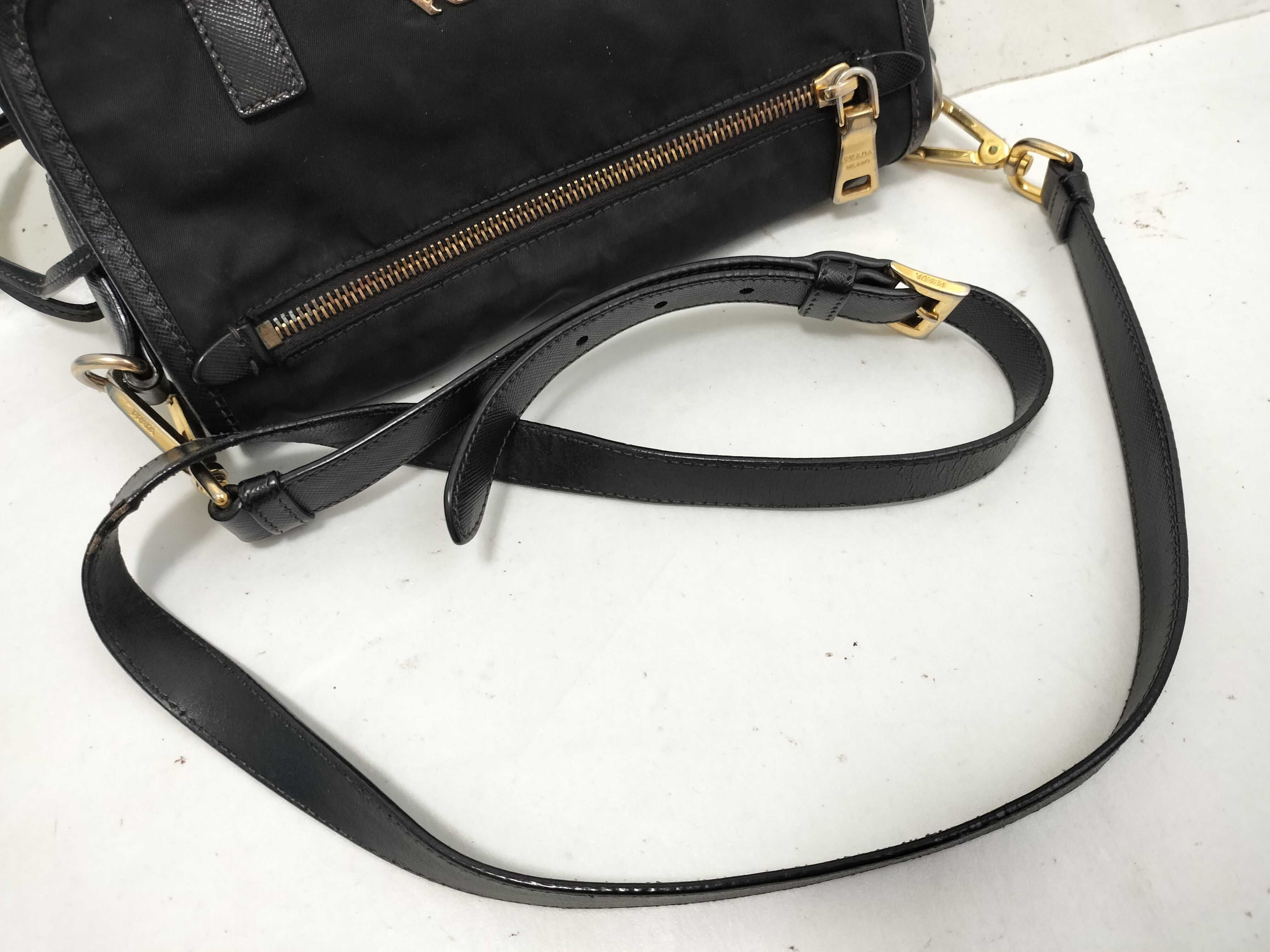 Messenger Bag Logo Black Shoulder Bag — view 3
