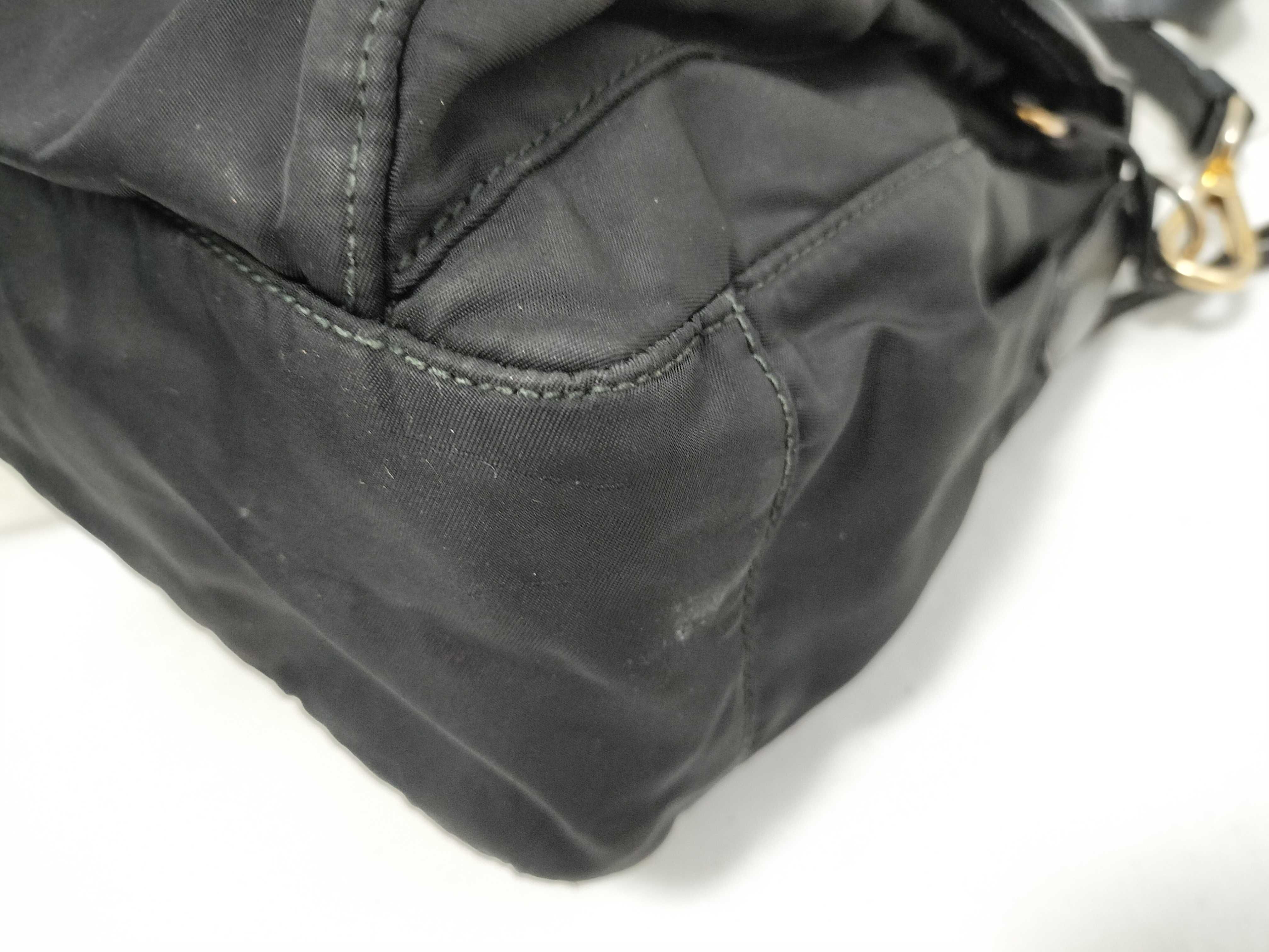 Messenger Bag Logo Black Shoulder Bag — view 7
