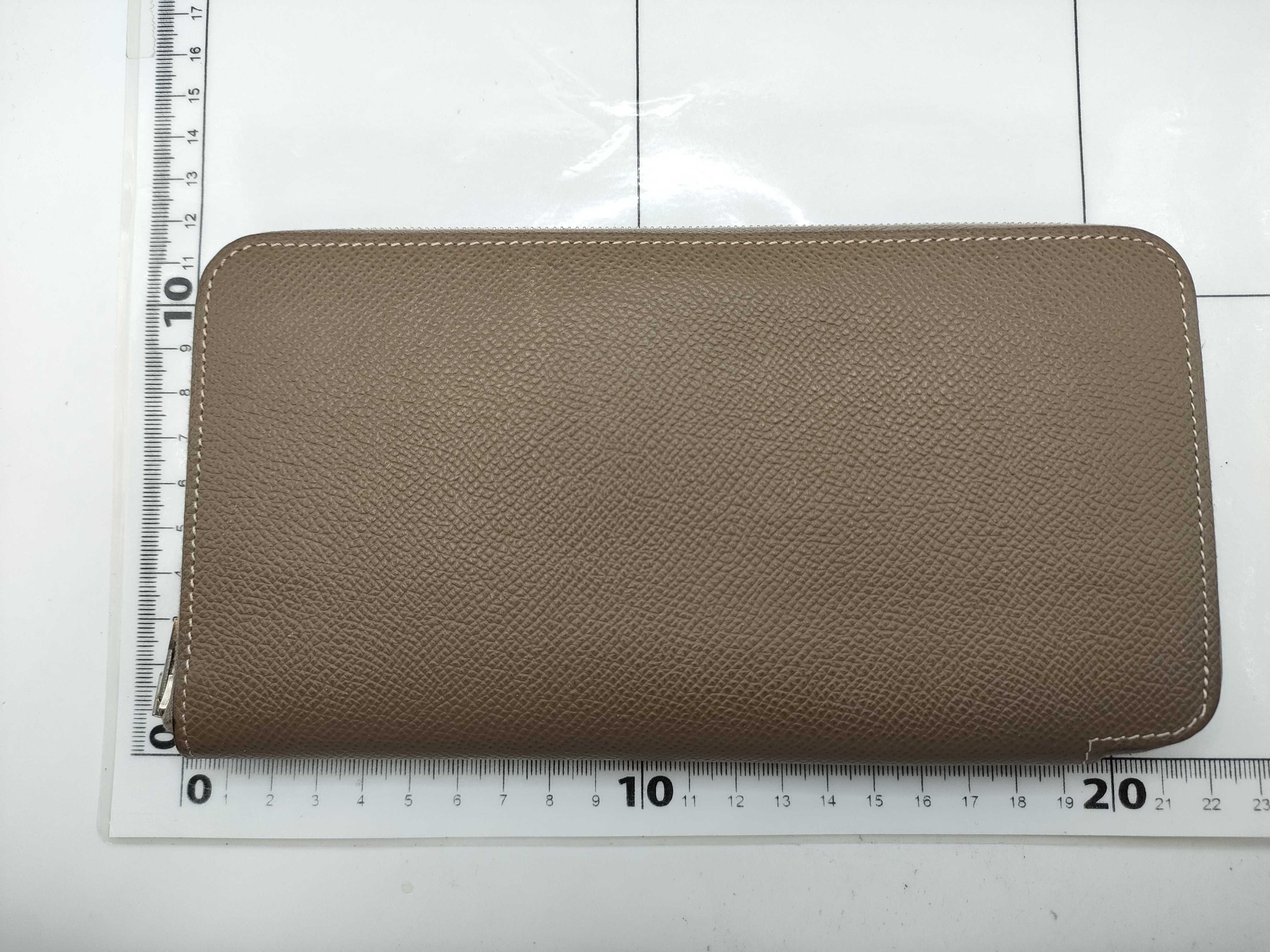 Azap Silk In Etoupe Wallet — view 2