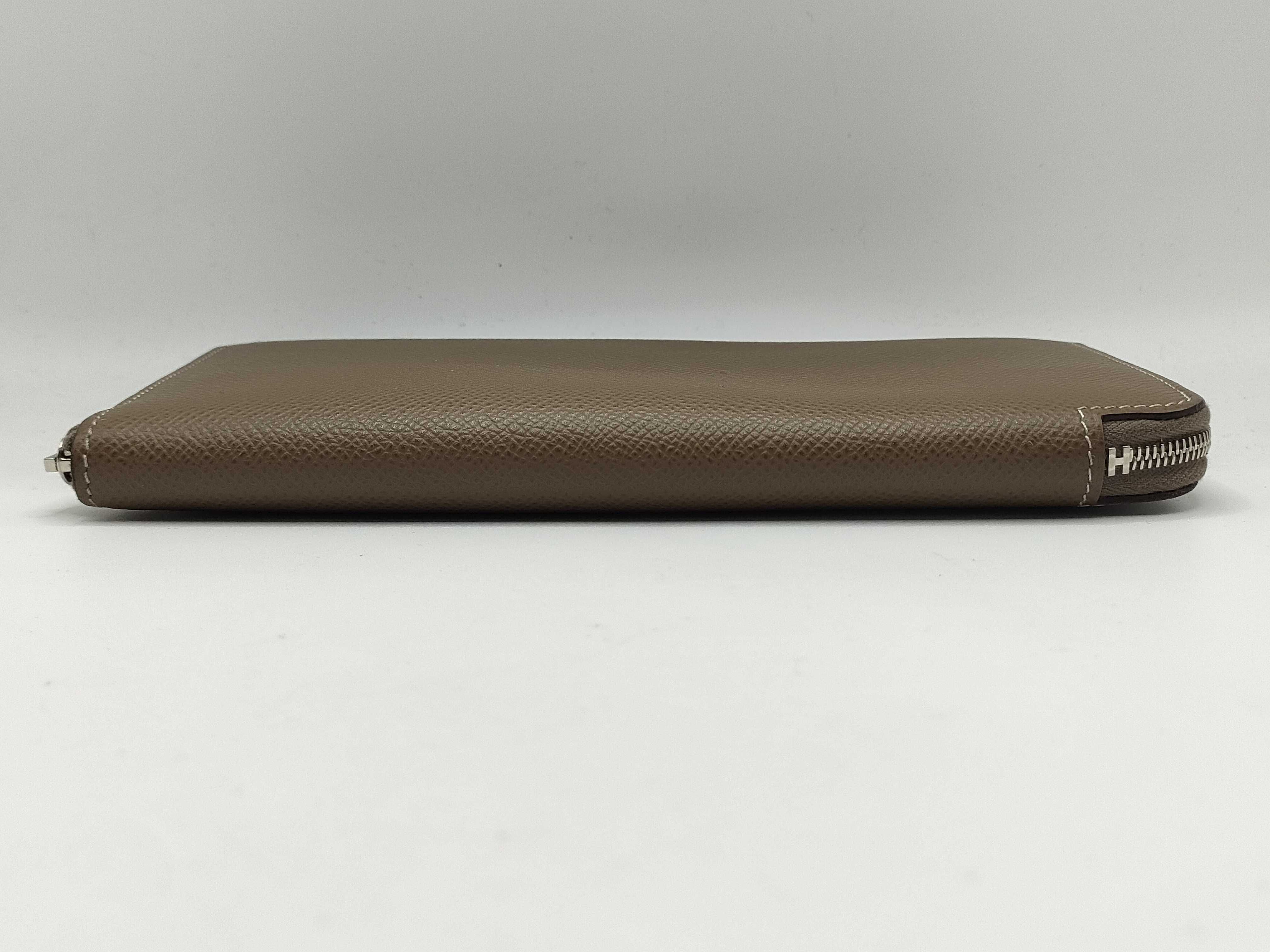 Azap Silk In Etoupe Wallet — view 3