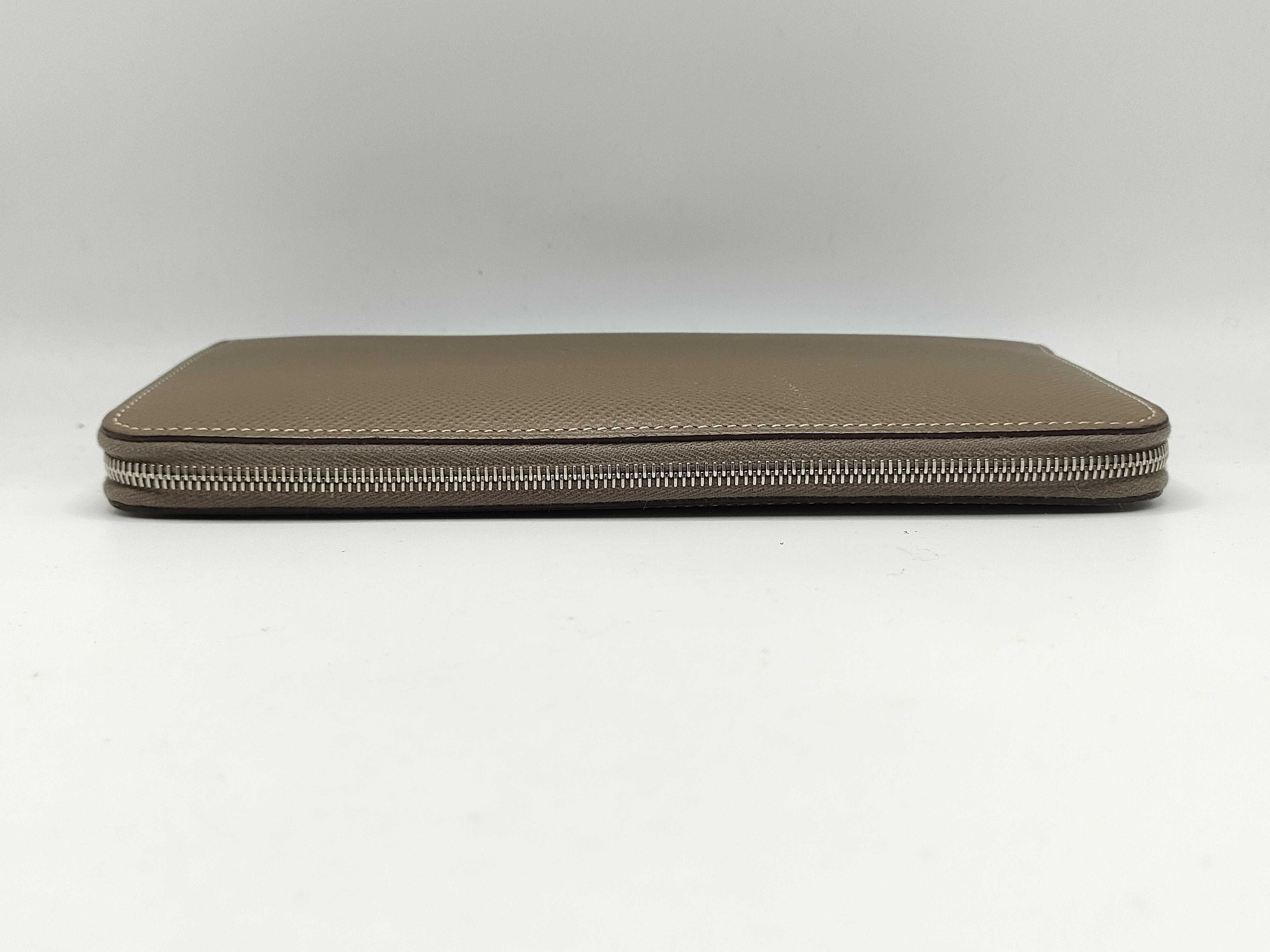 Azap Silk In Etoupe Wallet — view 5