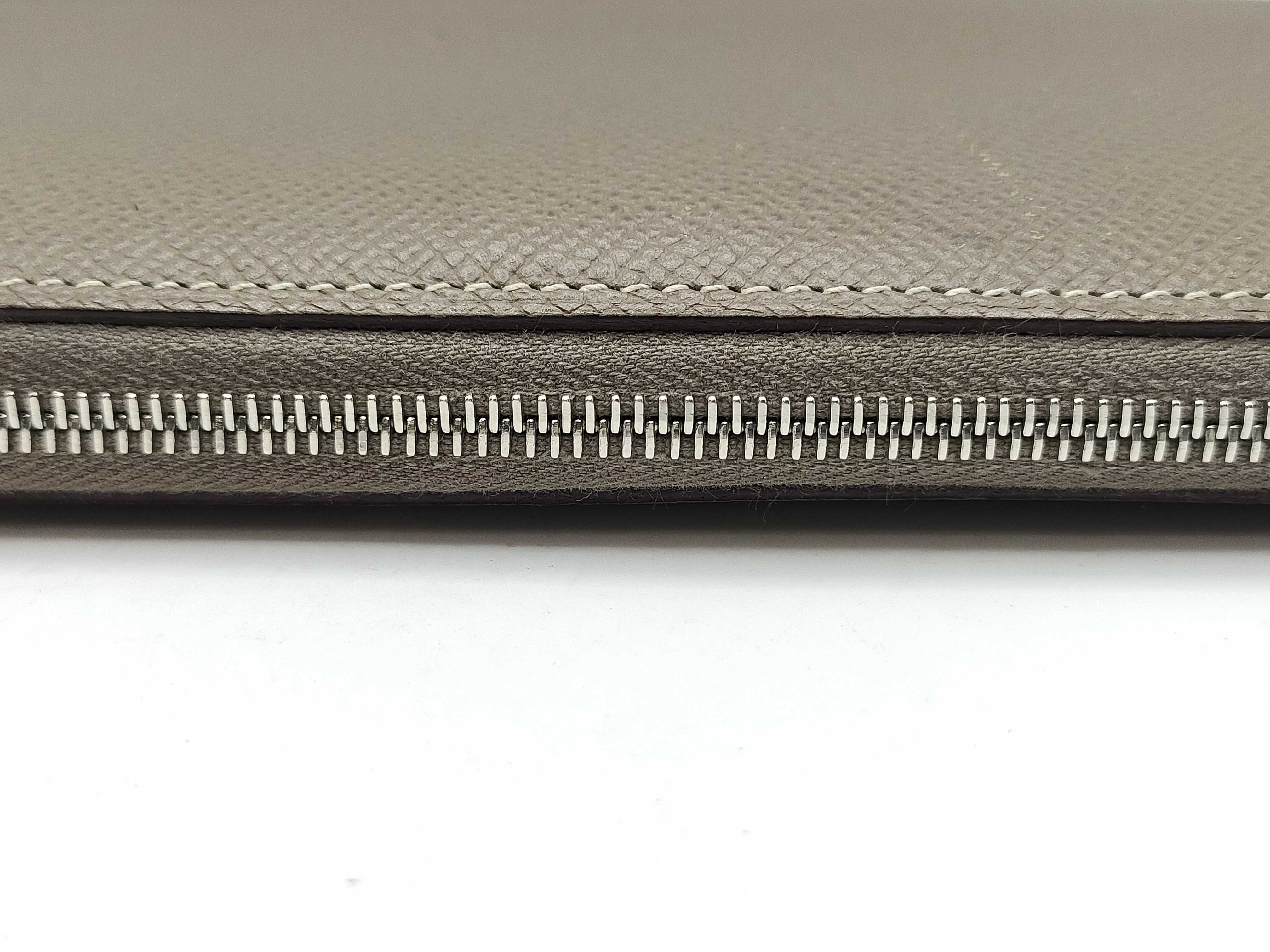 Azap Silk In Etoupe Wallet — view 8