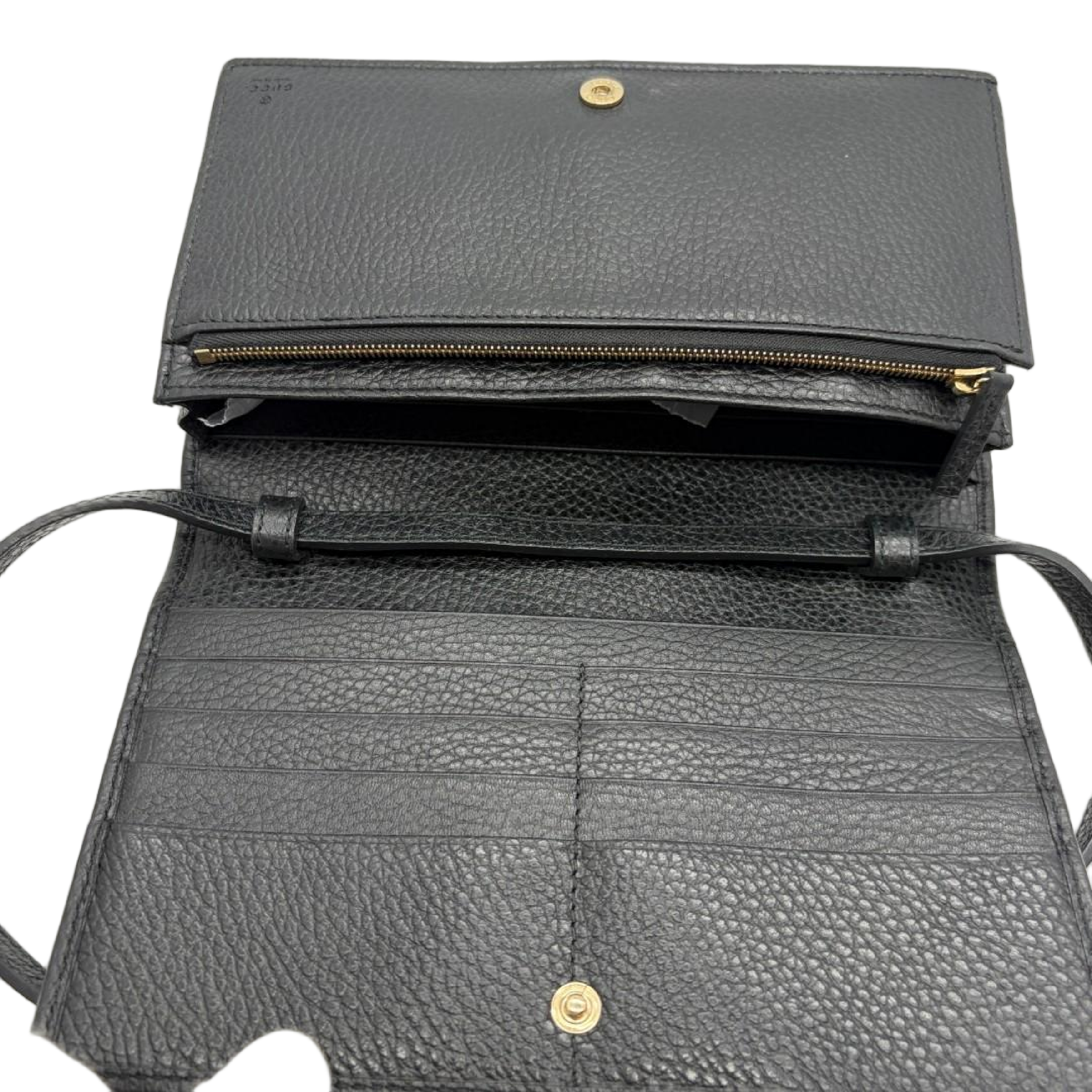 Leather Chain Shoulder Wallet Shoulder Bag — view 12