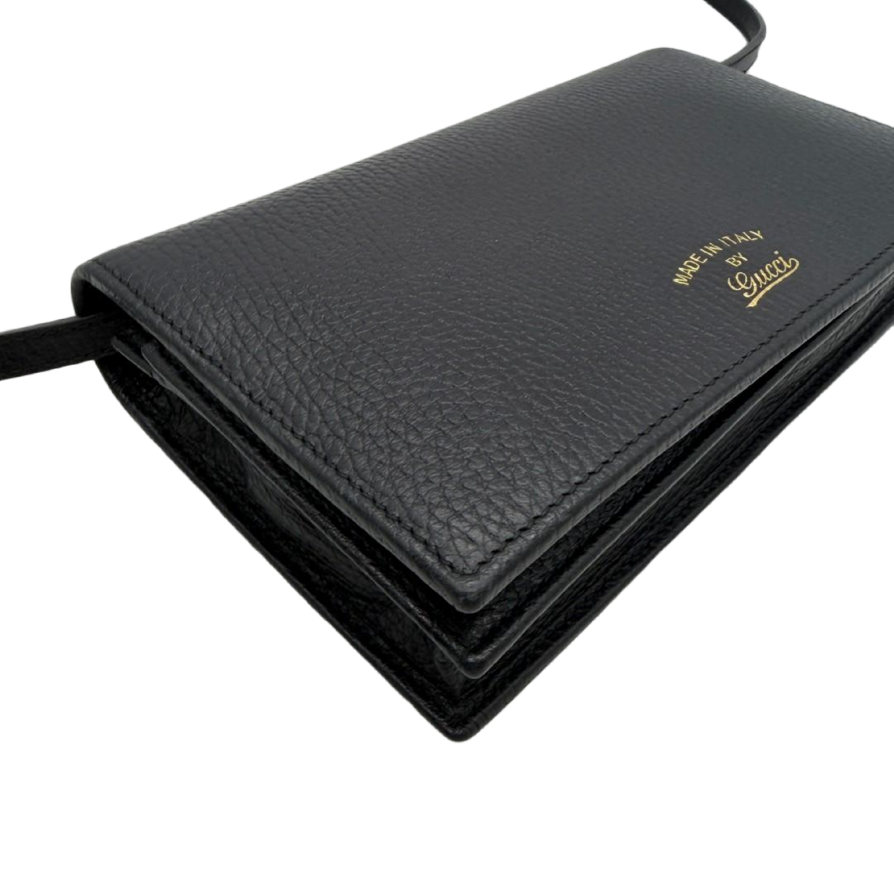 Leather Chain Shoulder Wallet Shoulder Bag — view 4
