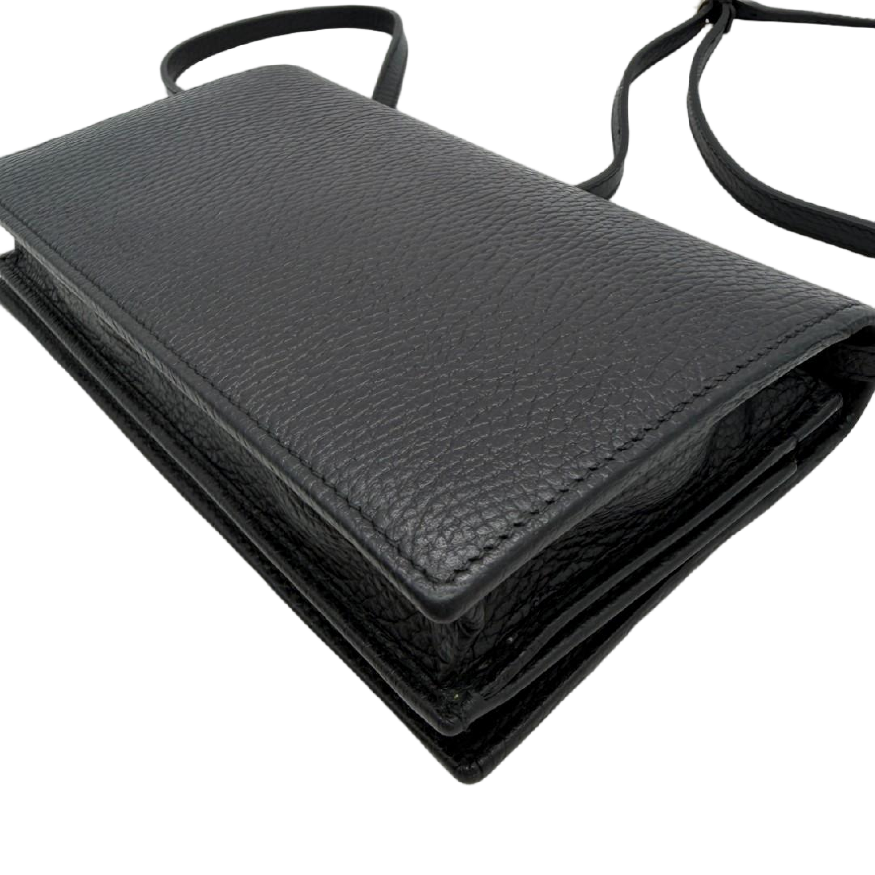 Leather Chain Shoulder Wallet Shoulder Bag — view 9