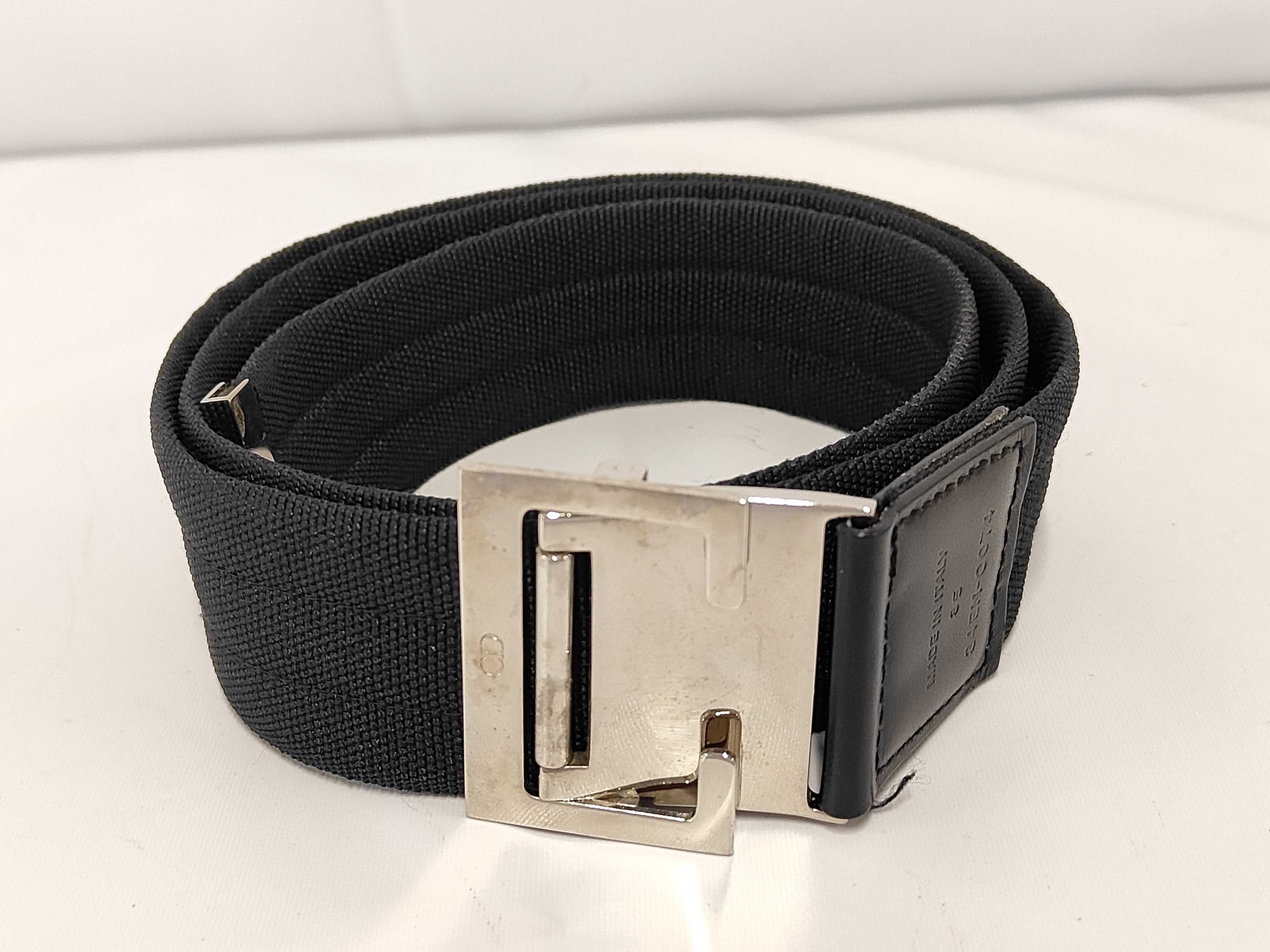 Dior CD Logo Gacha Belt Fabric 34BM-0074 Belt