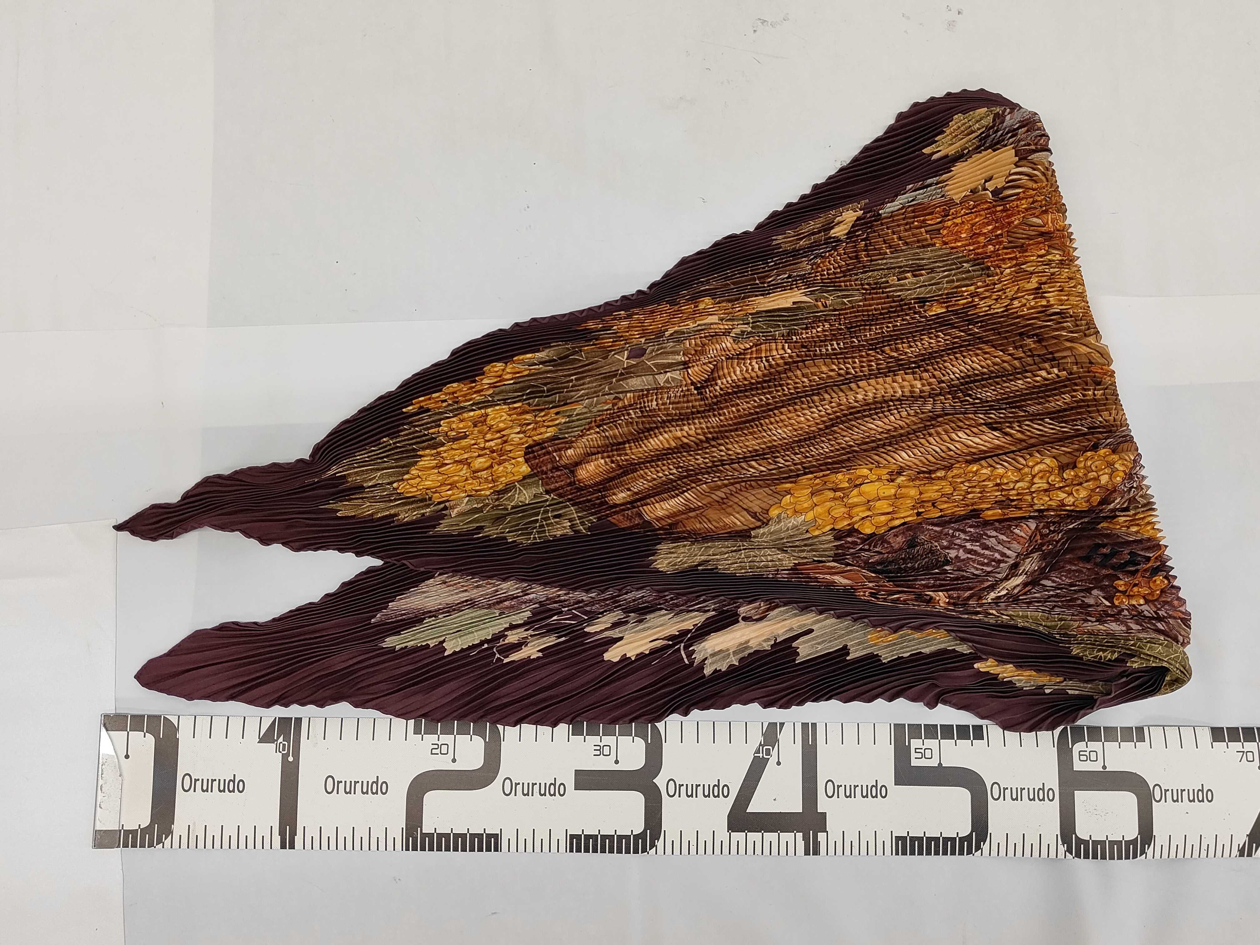 Scarf Pleated Carre90 Other Accessories — view 2