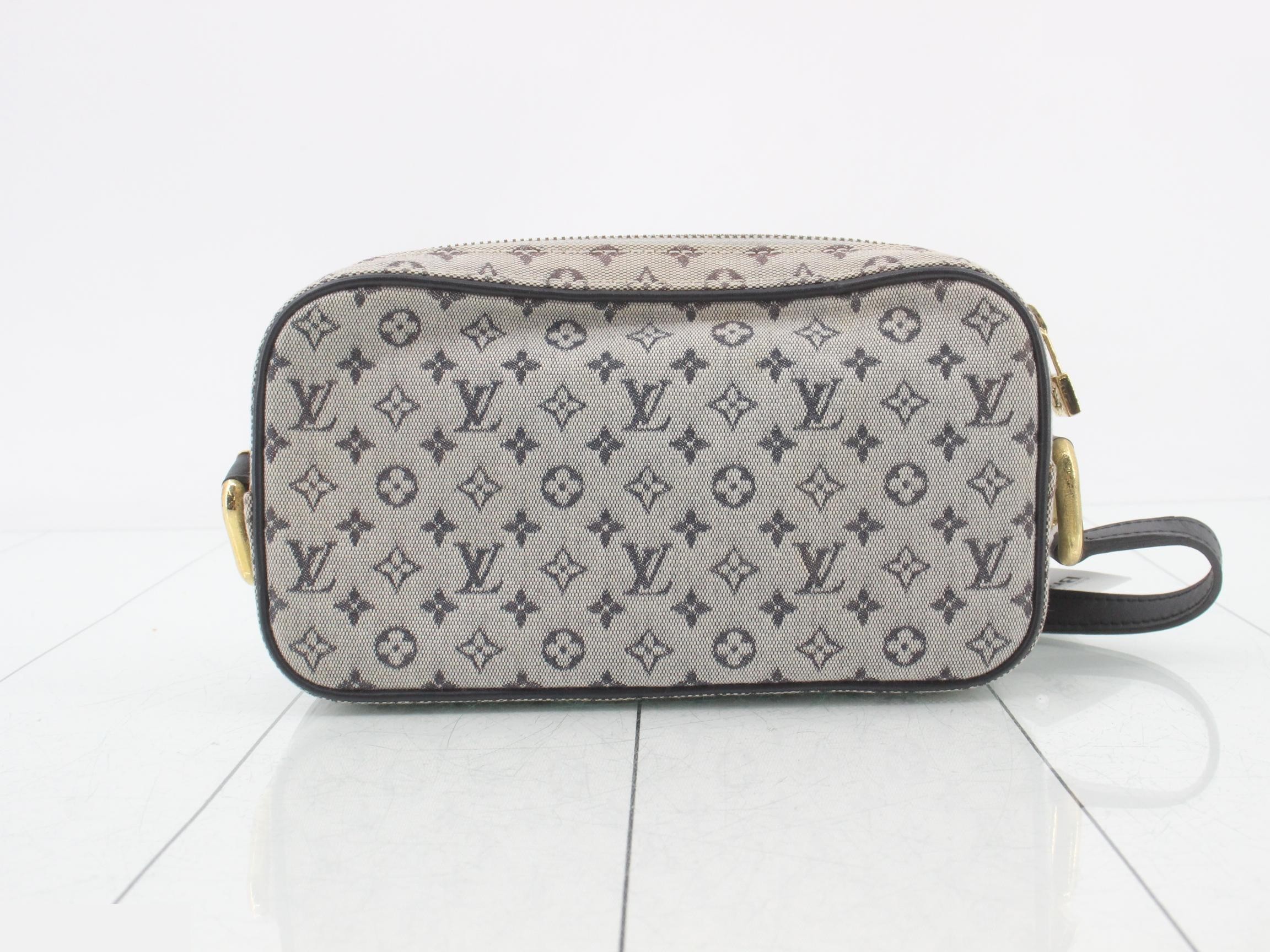 Monogram Mini Juliette MM Blue Shoulder Bag — view 2