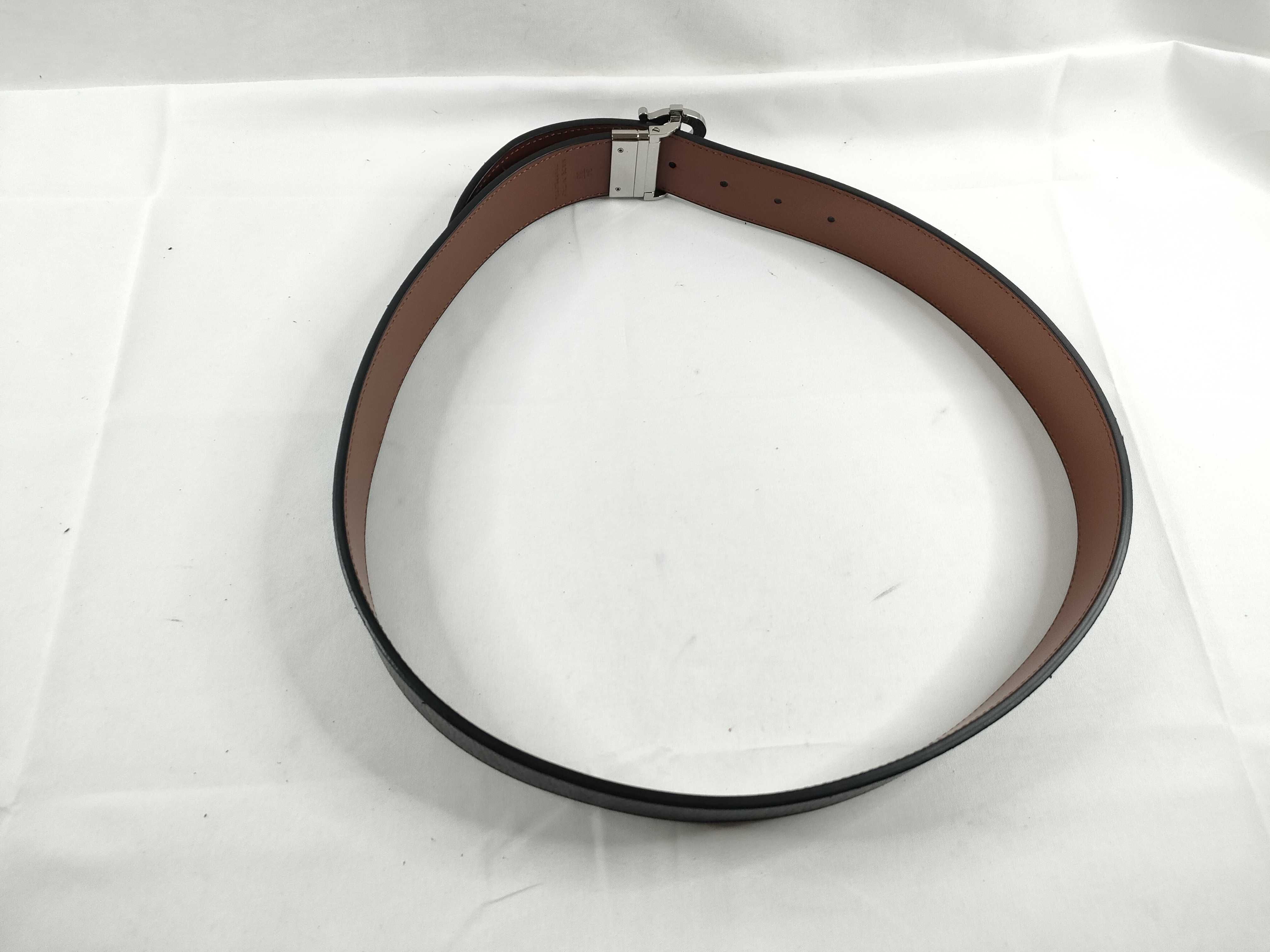 TB logo leather belt — view 2