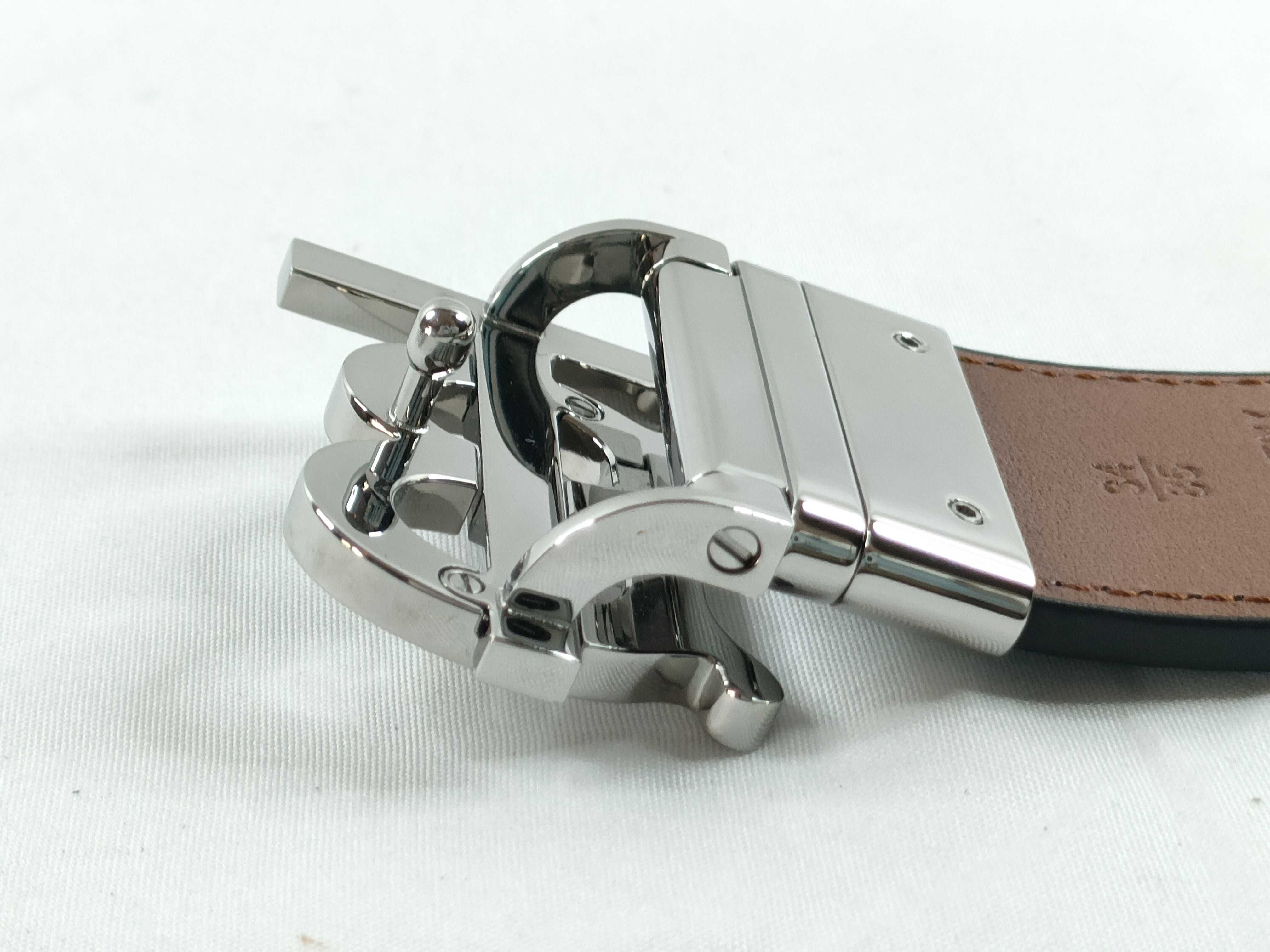 TB logo leather belt — view 6