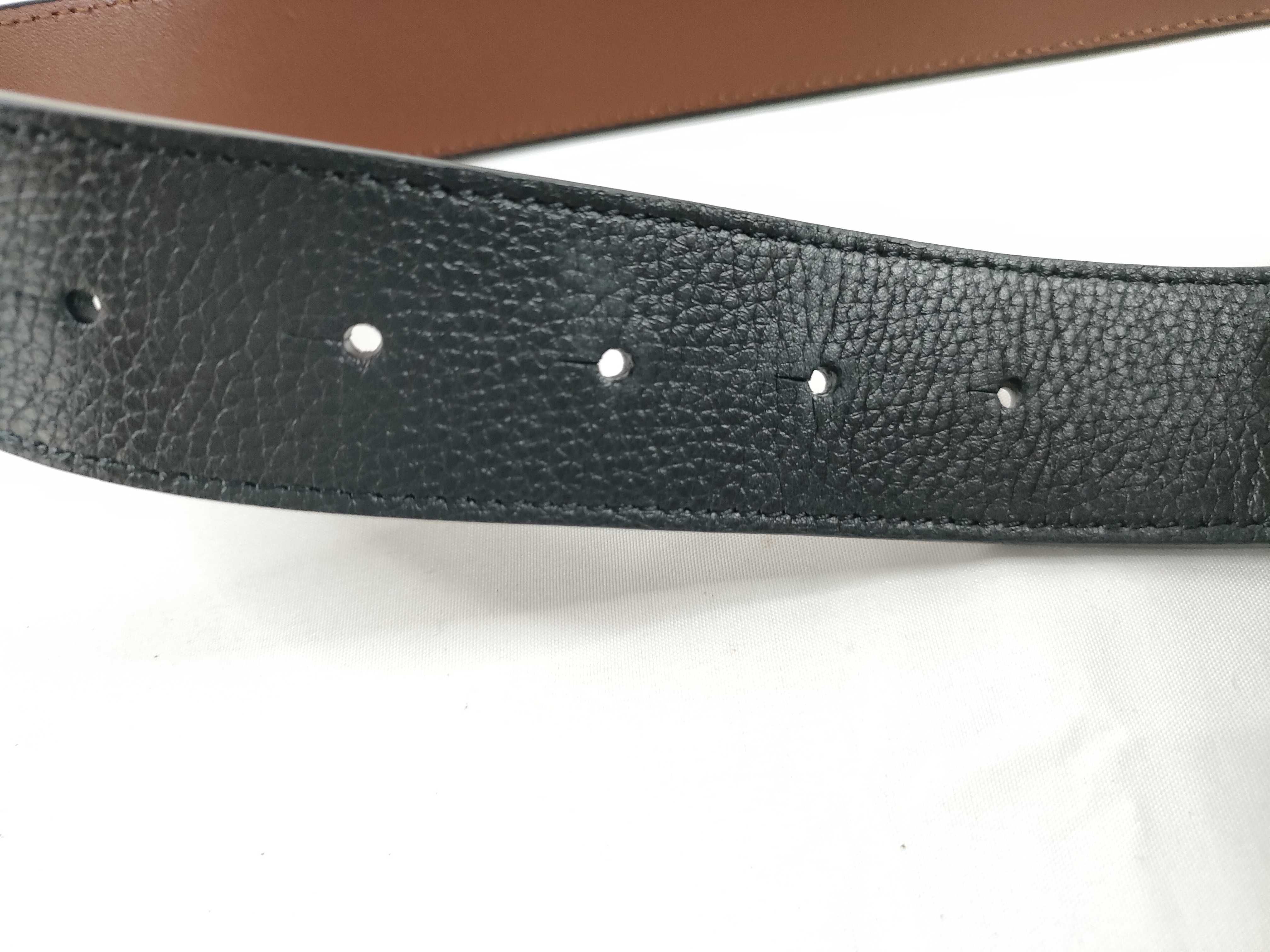 TB logo leather belt — view 7