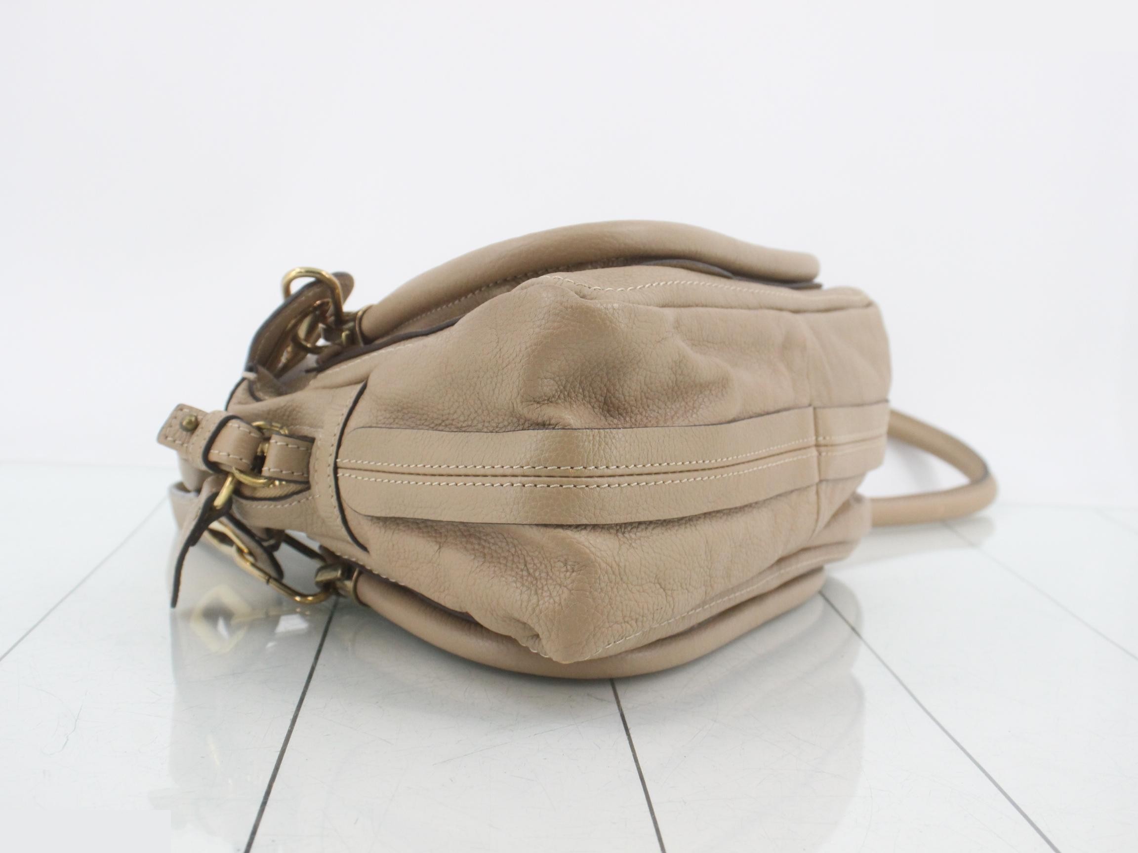 Paraty 2-Way Bag, Beige Leather — view 5