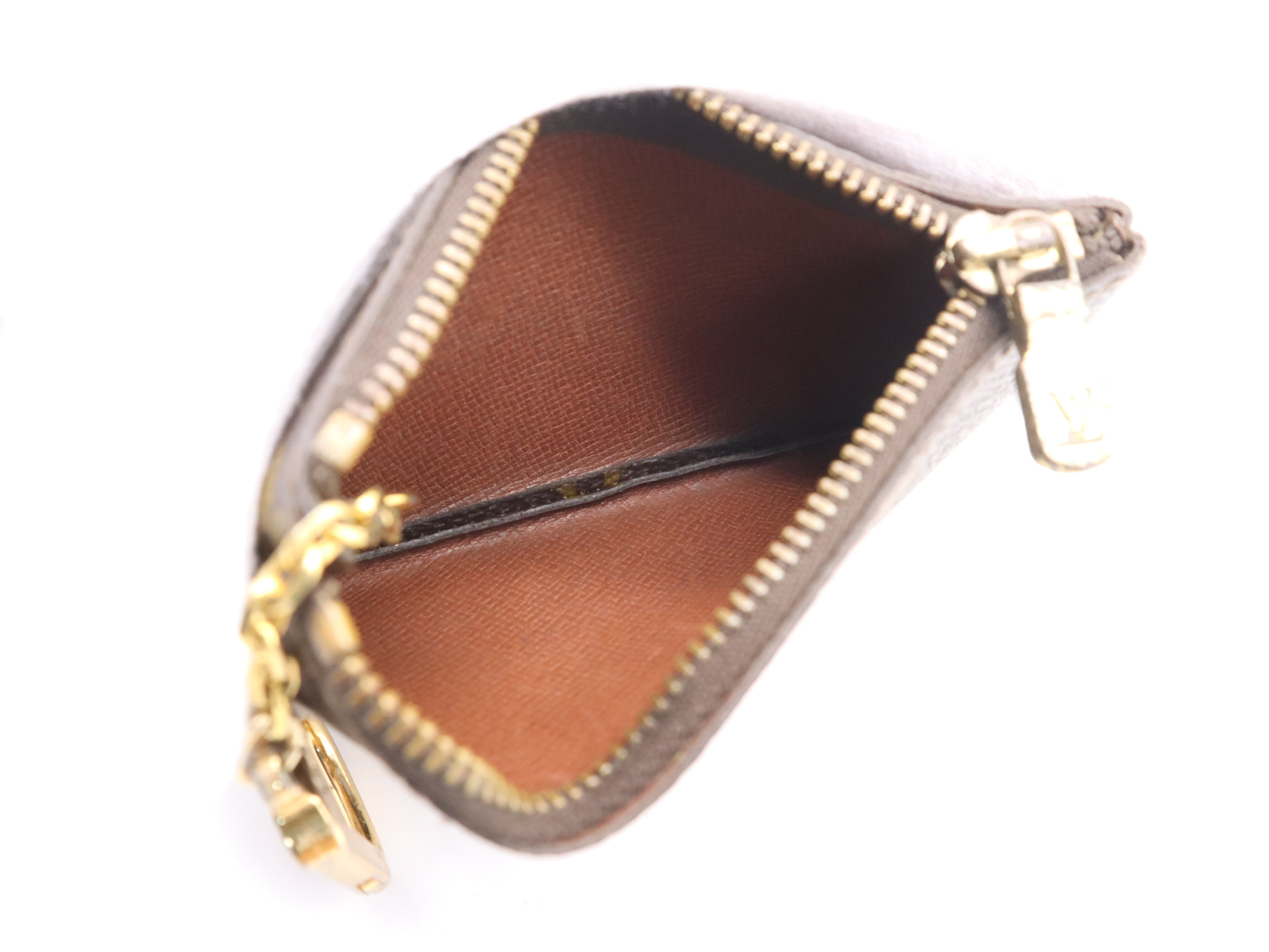 M62610 Monogram Pochette 6 Craie Key Case — view 9