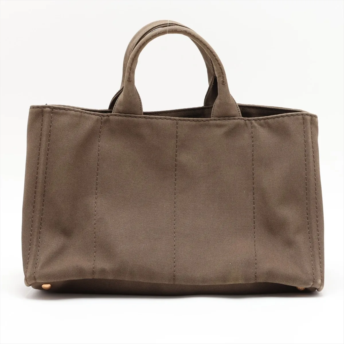 Canapa Canvas 2-Way Tote Bag, Khaki — view 2