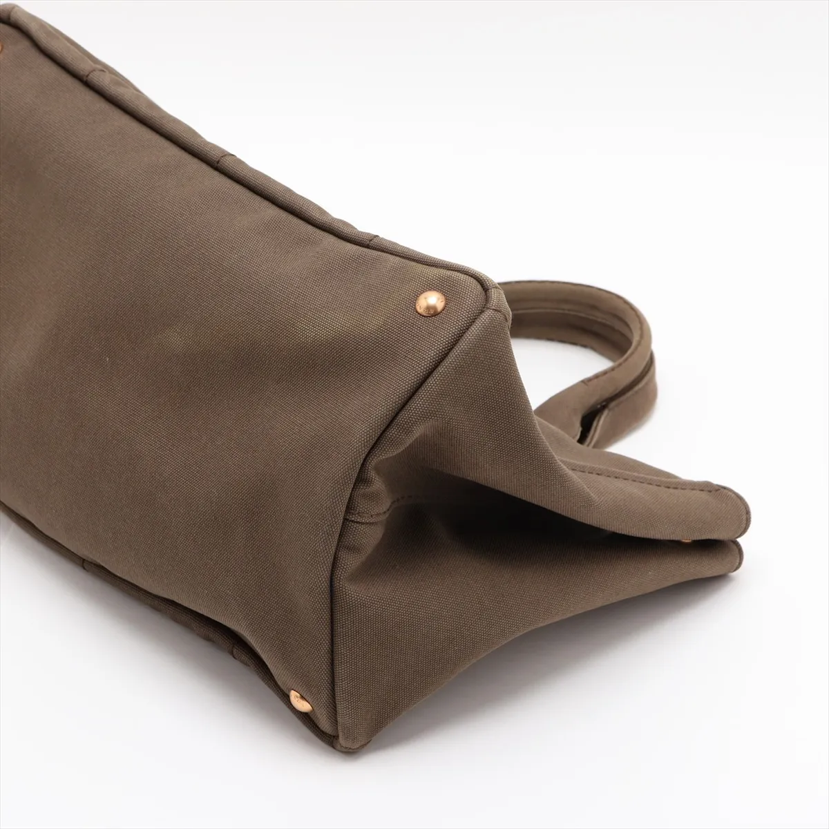 Canapa Canvas 2-Way Tote Bag, Khaki — view 3