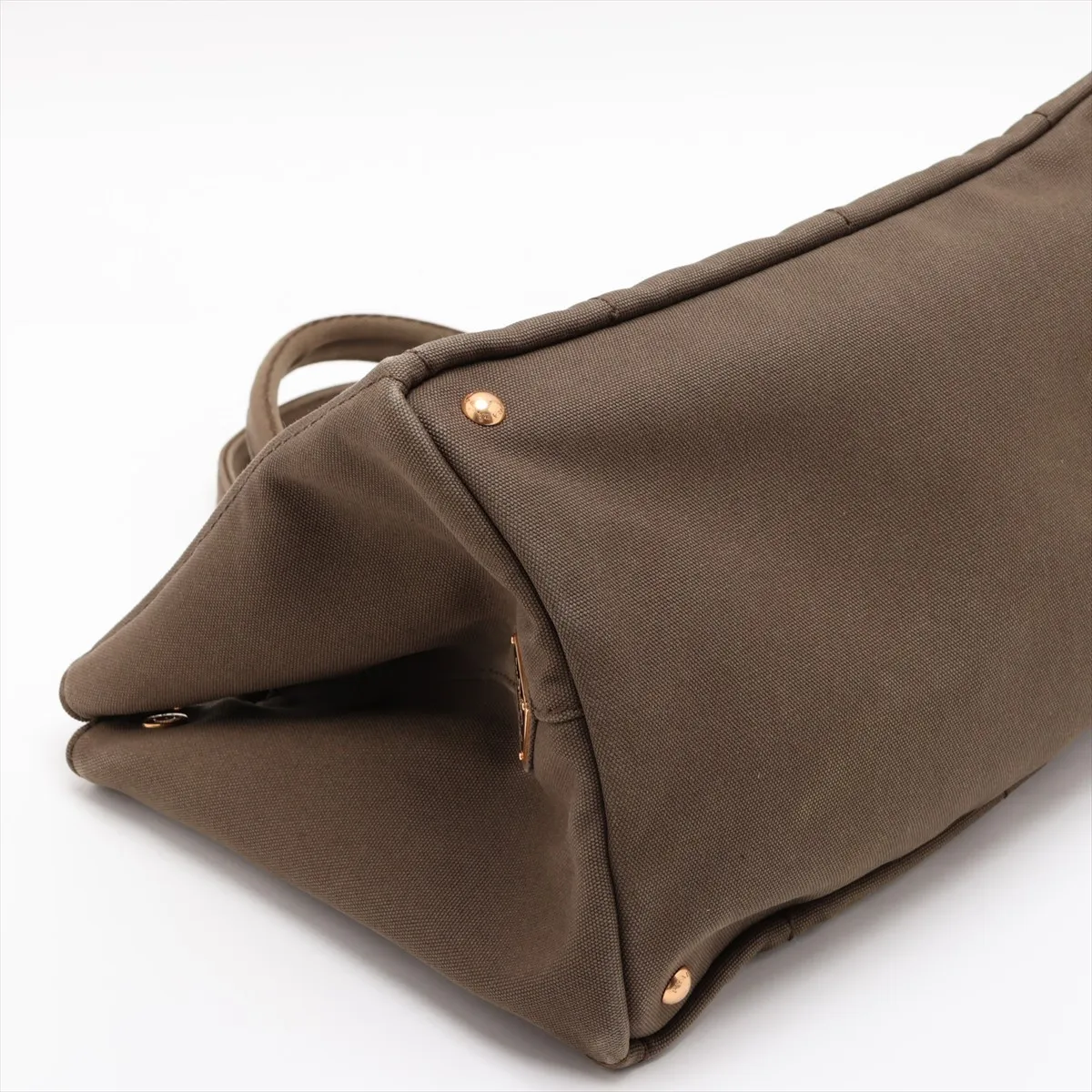 Canapa Canvas 2-Way Tote Bag, Khaki — view 4