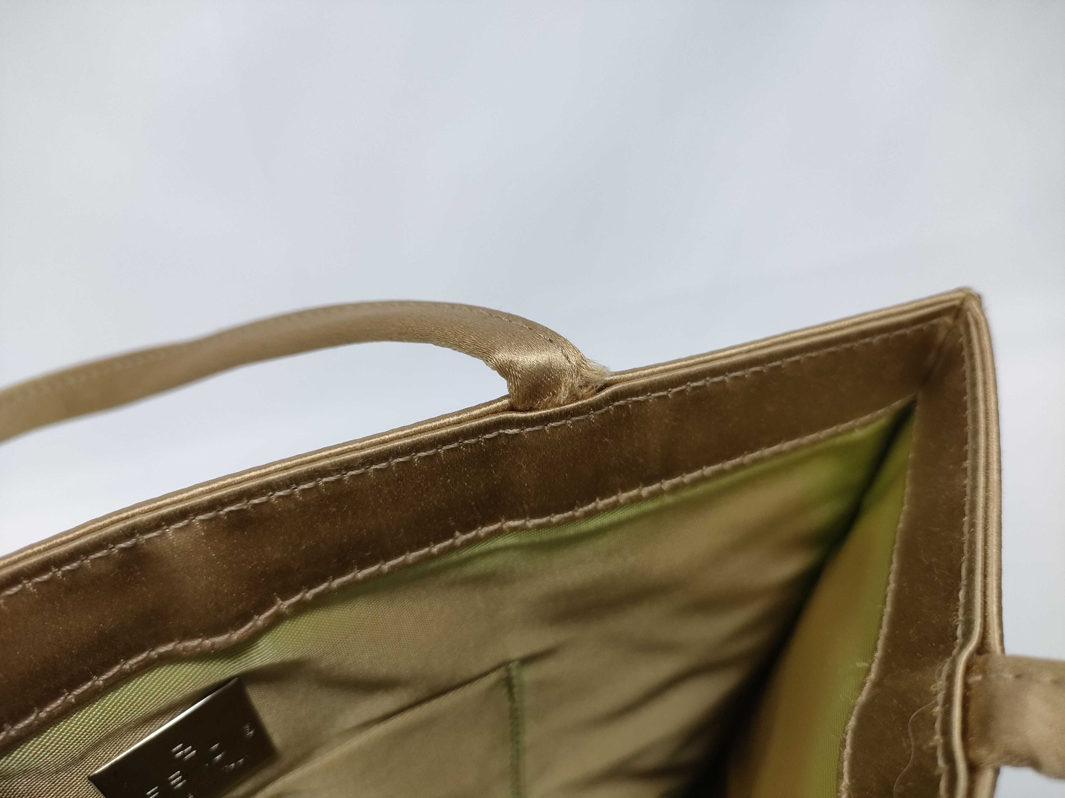 Sequin Tiger Satin Handbag — view 10