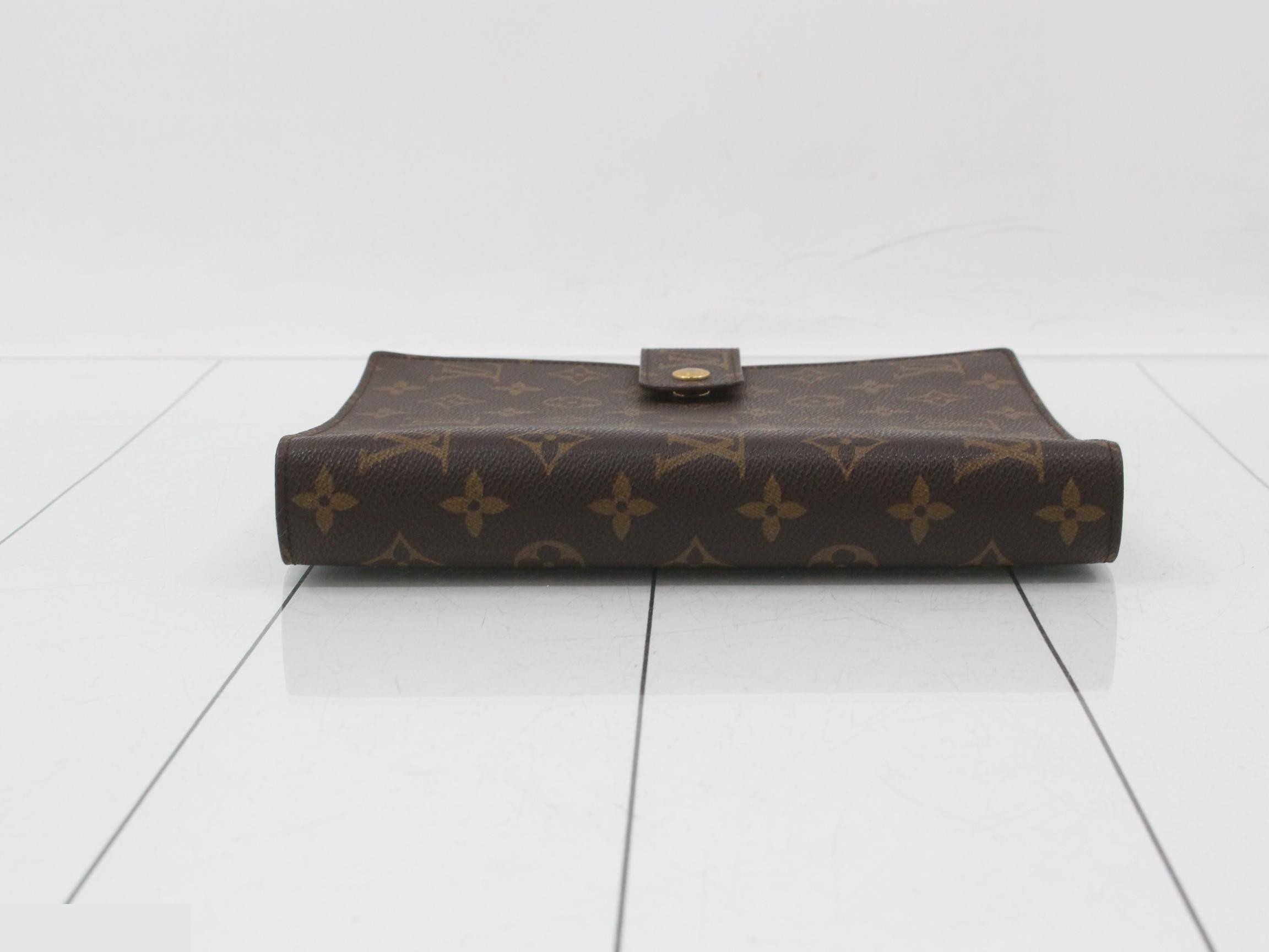 Monogram Agenda GM Notebook Cover — view 3