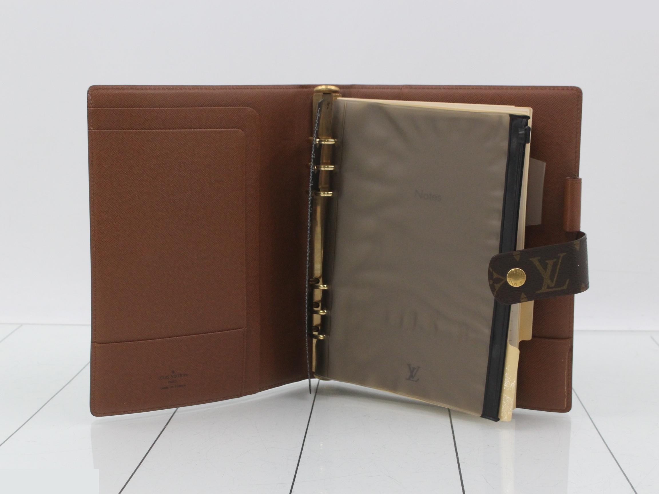 Monogram Agenda GM Notebook Cover — view 4
