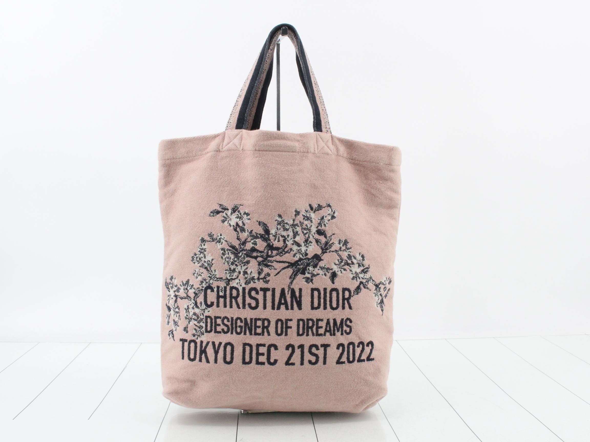 Dream Couturier Canvas Tote Bag - Pink — view 2