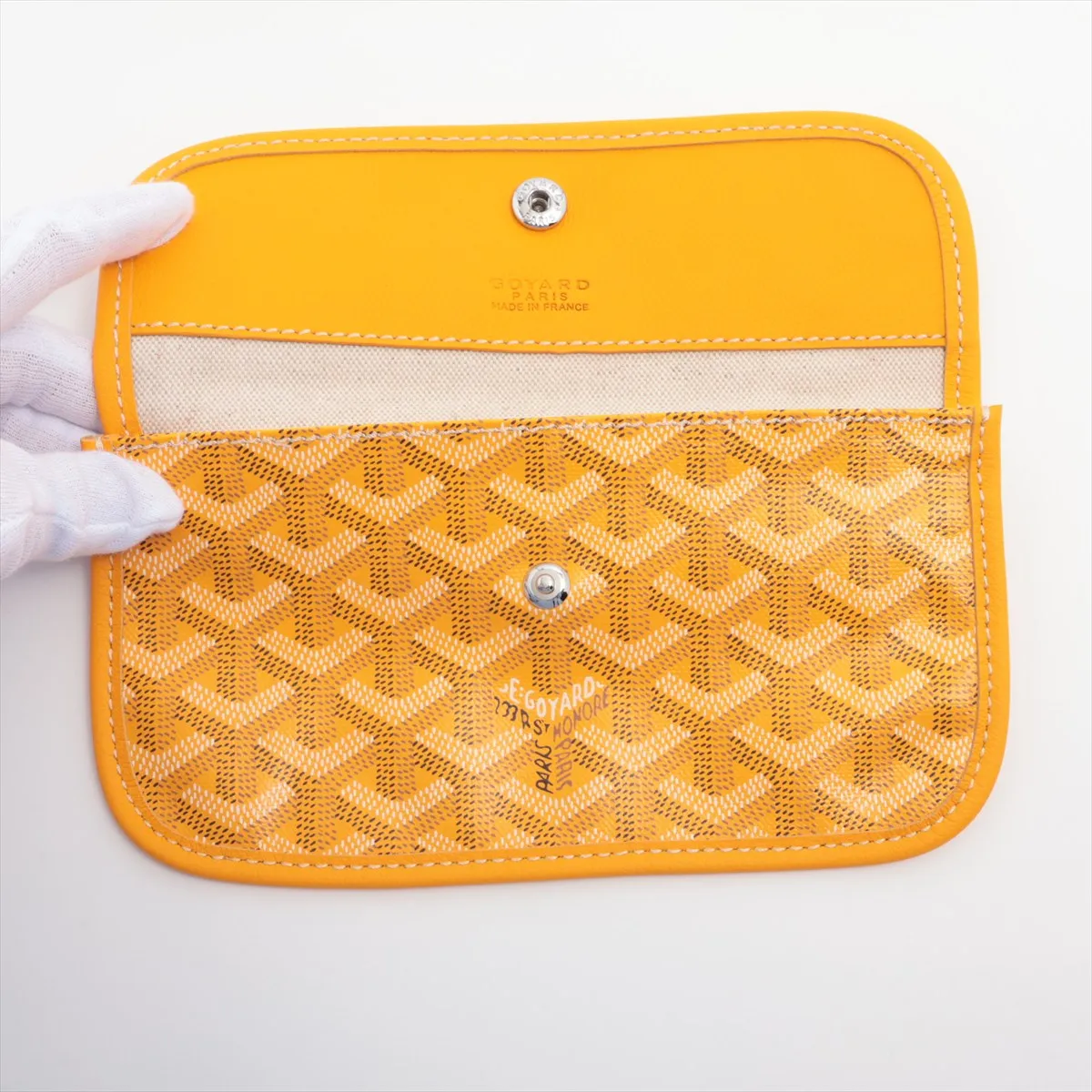 Saint Louis PM PVC x Leather Pouch Yellow Pouch Only — view 3