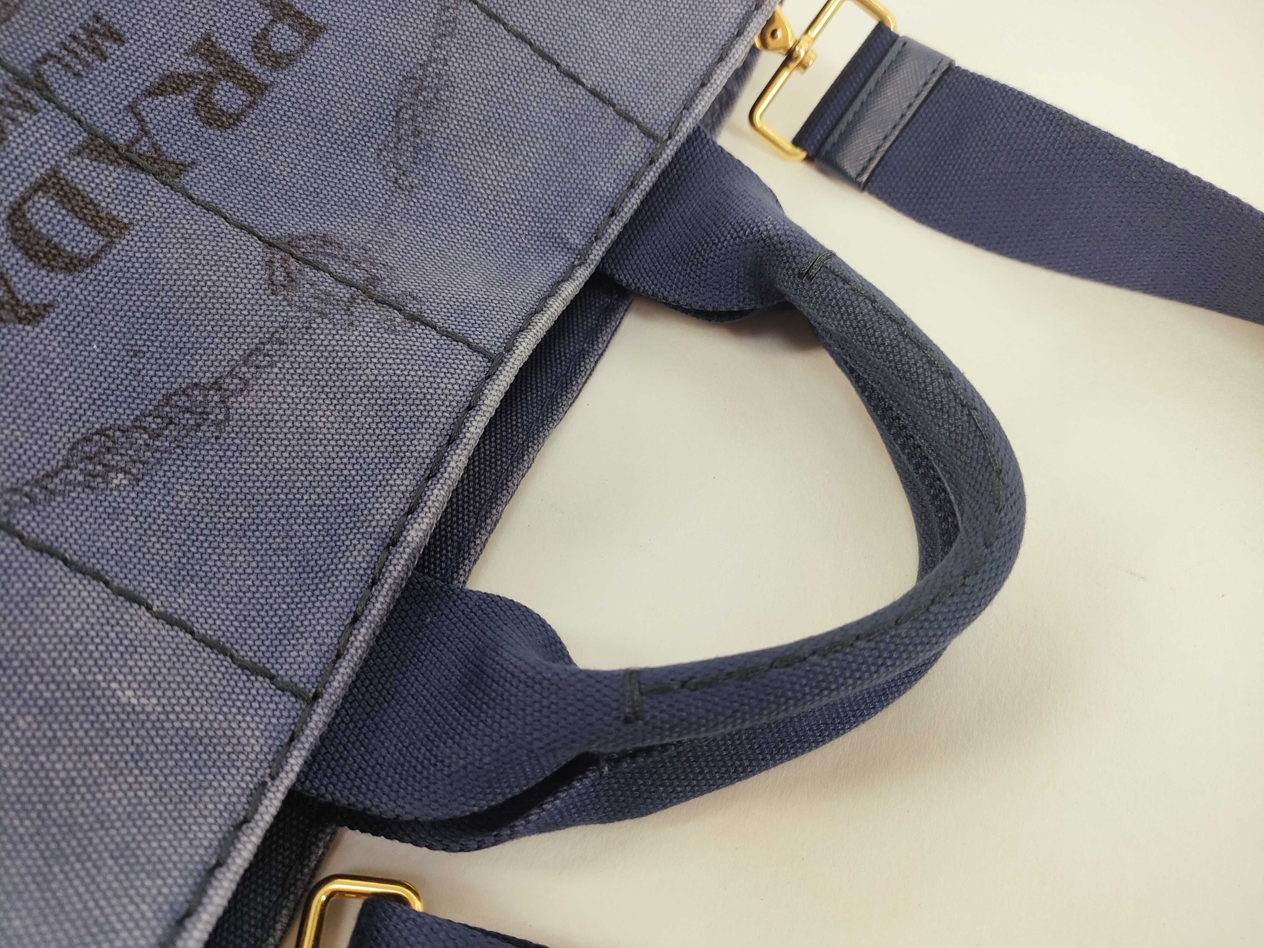 Canapa Blue 2way Handbag — view 4